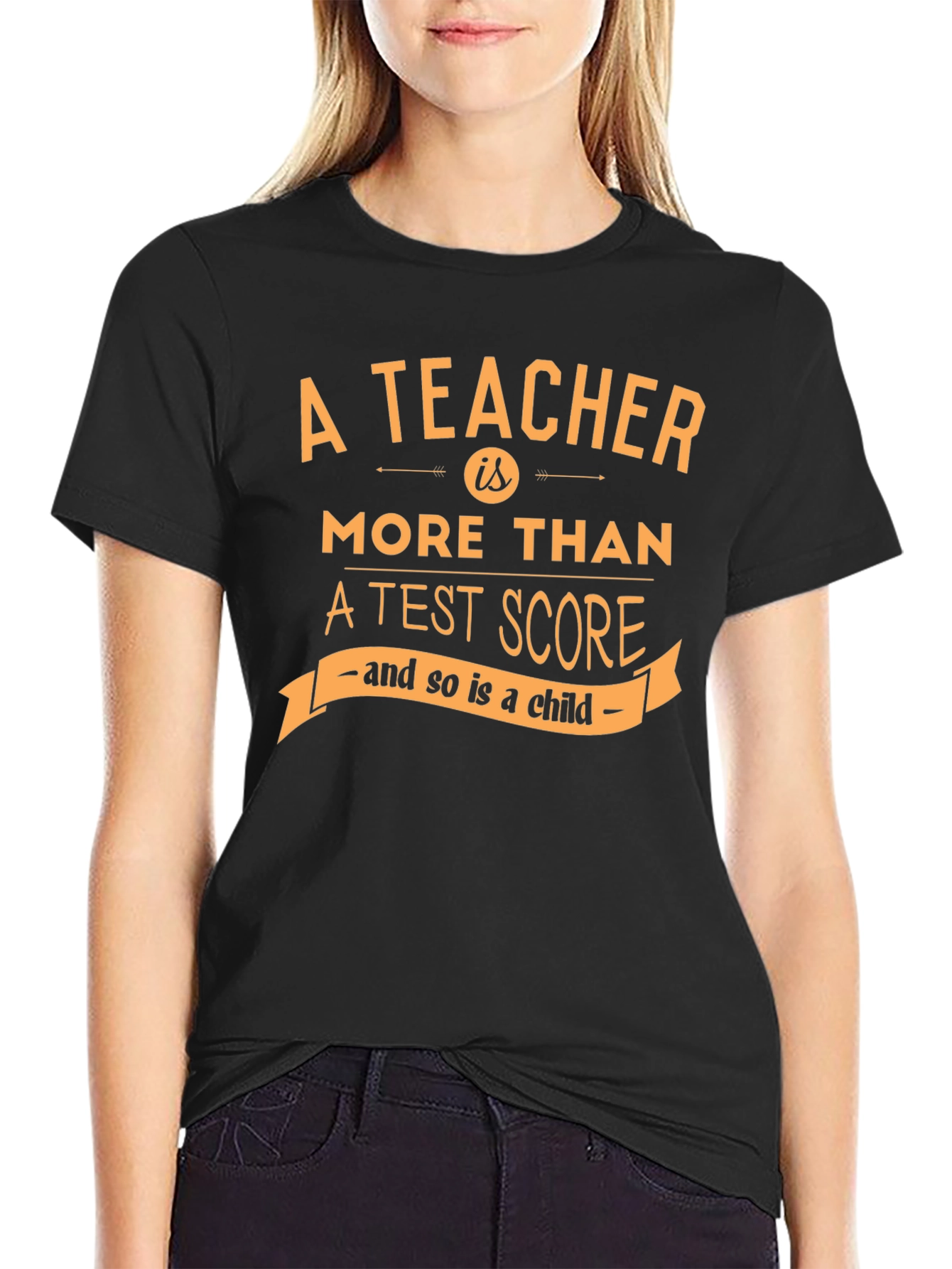 Black Teacher Appreciation T-Shirt: More Than a Test Score view 2