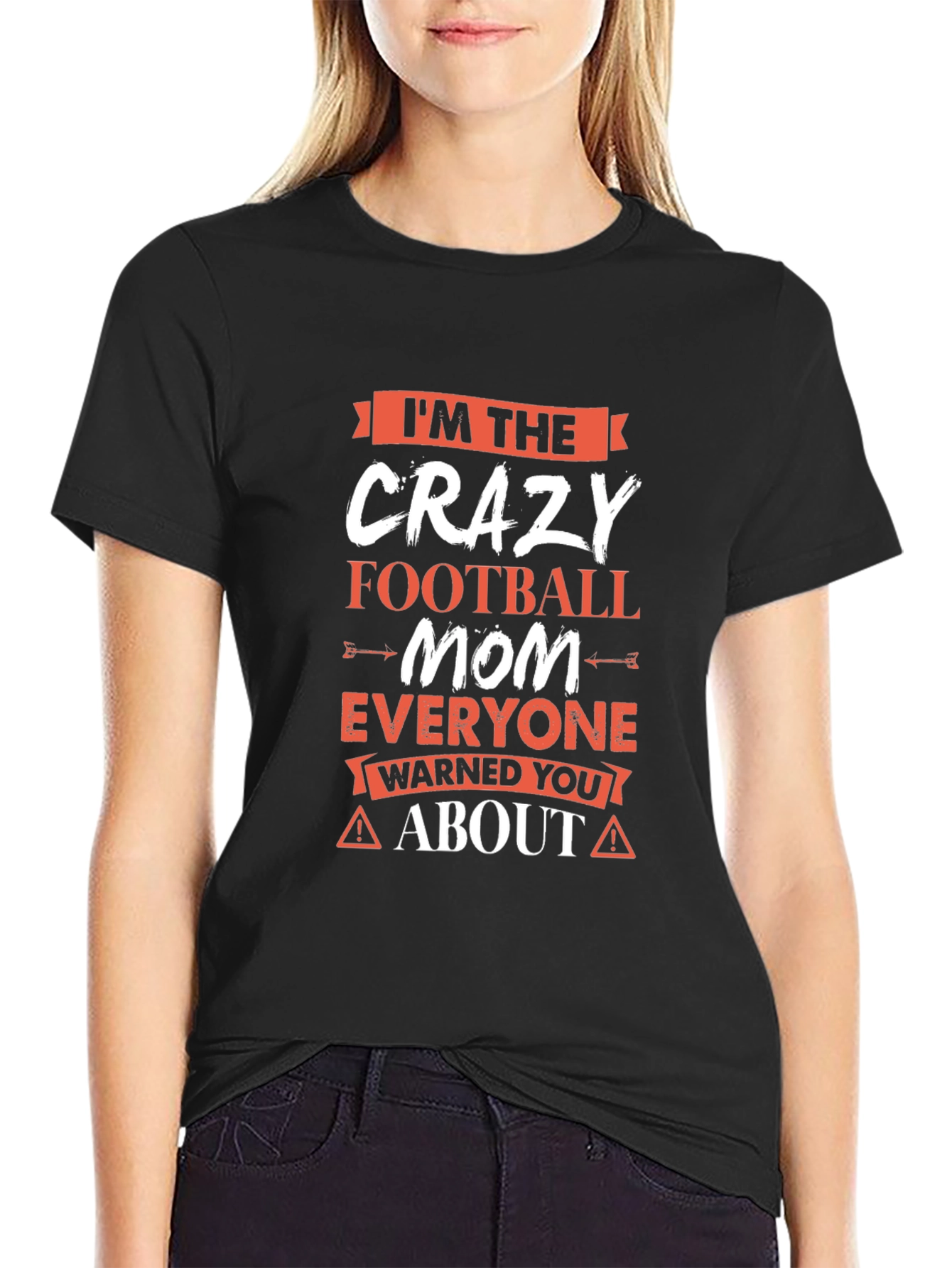 Crazy Football Mom T-Shirt - 2