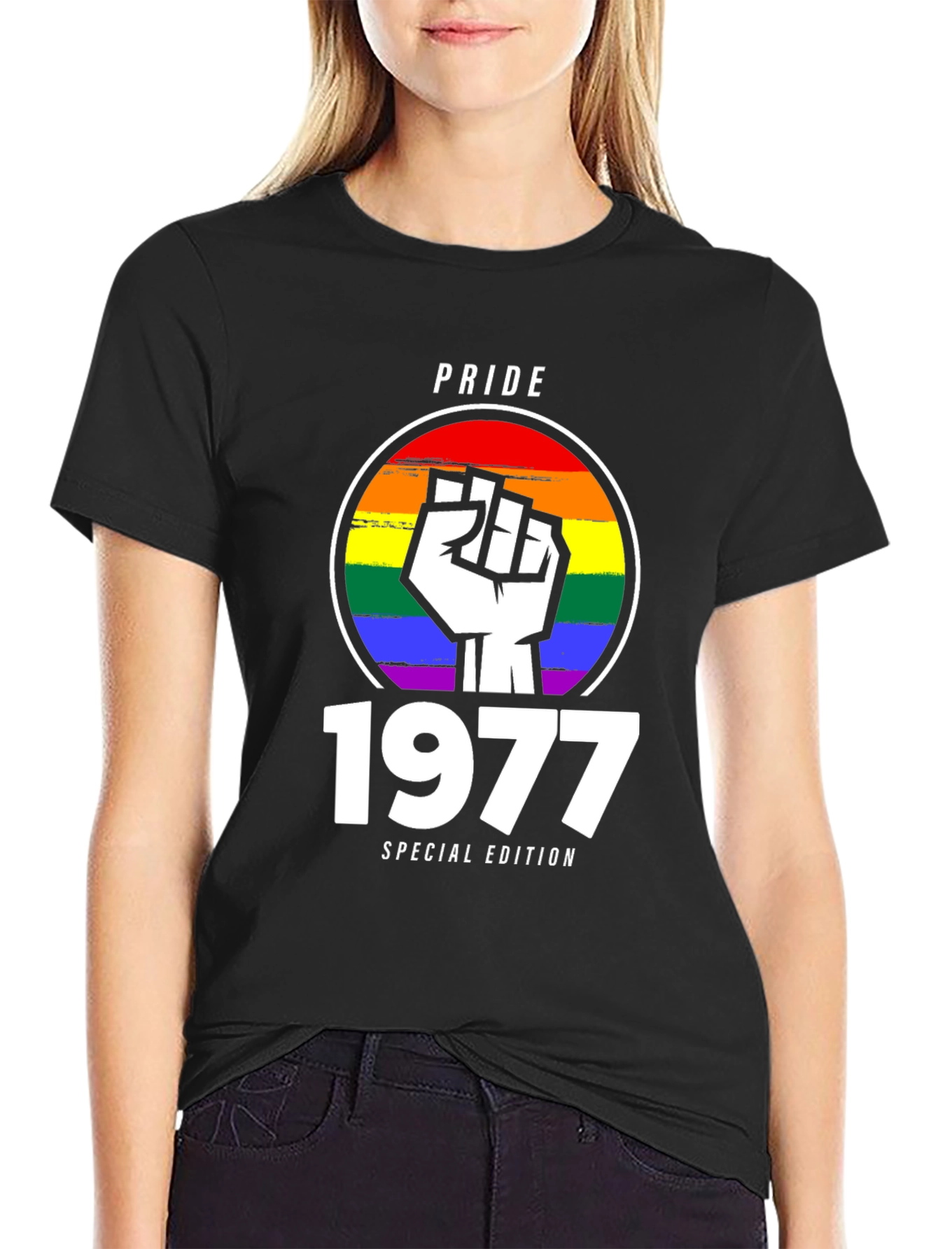 Black Pride 1977 Special Edition Graphic T-Shirt view 2