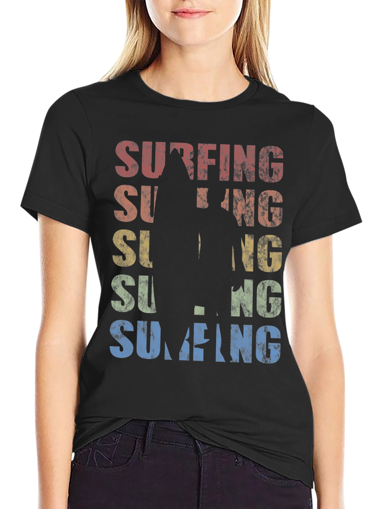 Vintage Surfing Graphic Tee - Retro Style - 2