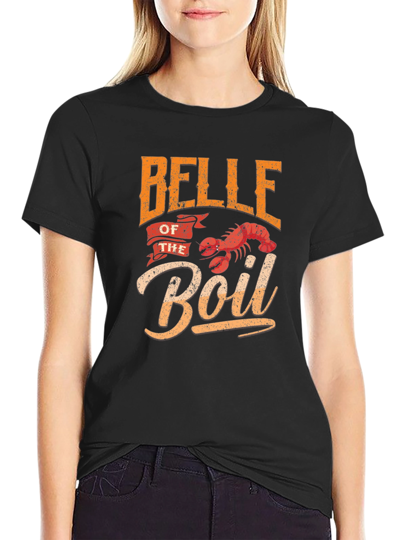 Black Belle of the Boil Graphic T-Shirt view 2
