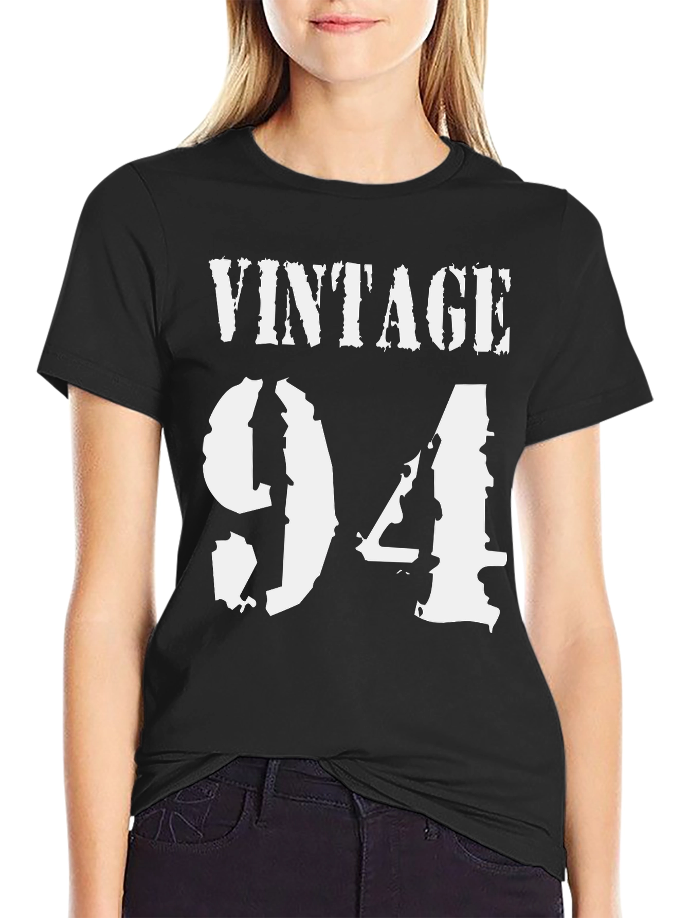 Black Vintage 94 Graphic T-Shirt view 2