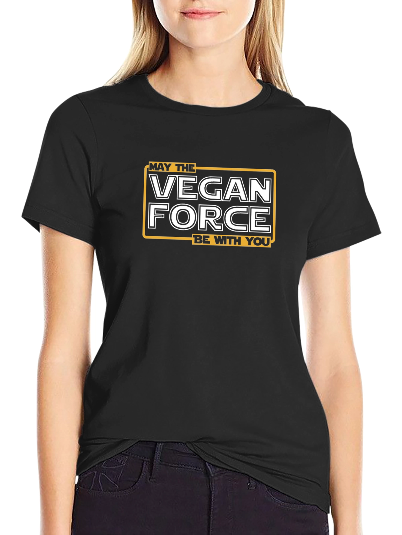 Vegan Force T-Shirt - May the Vegan Force Be With You - 2
