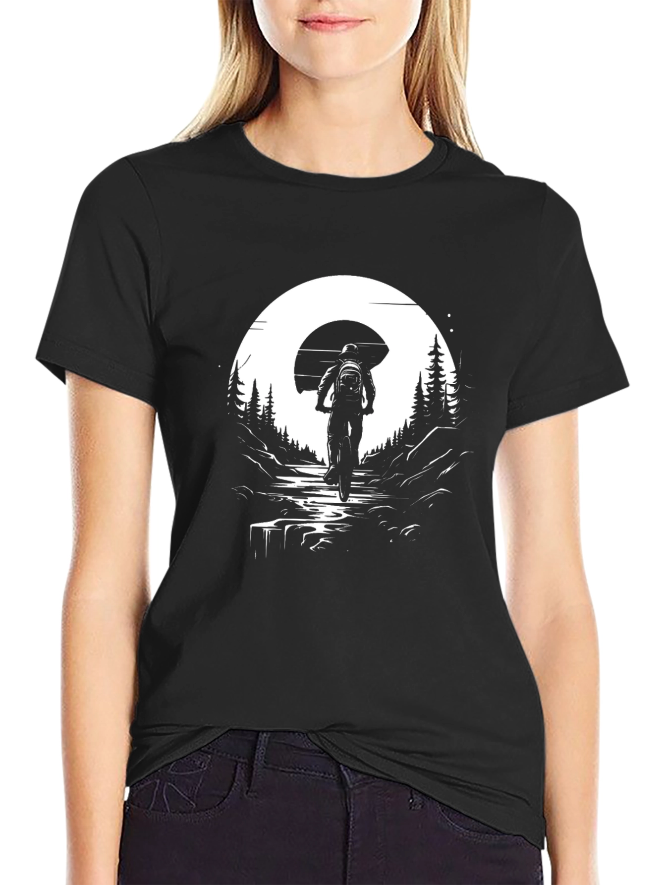 Black Mountain Biker T-Shirt view 2