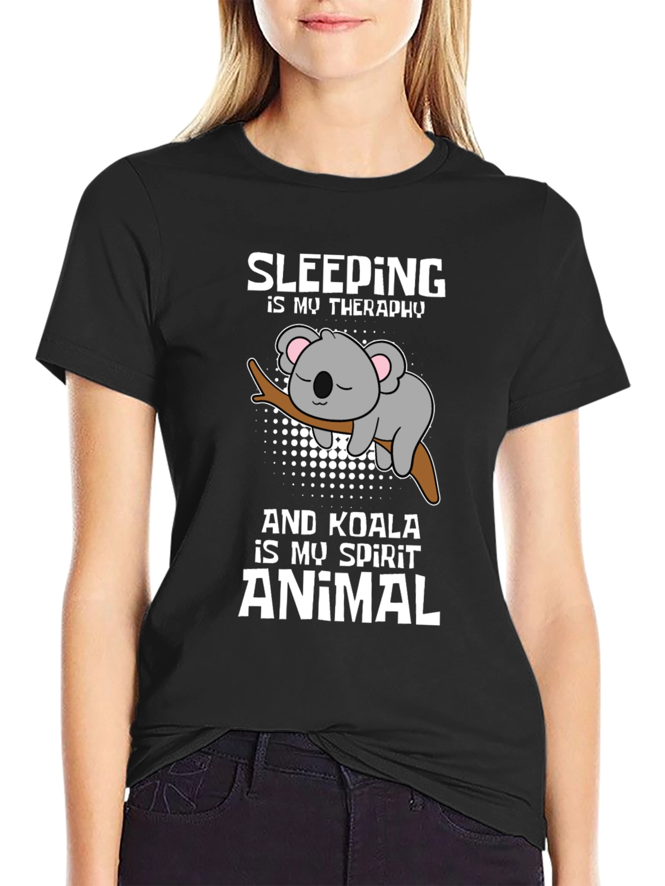 Sleeping Koala T-Shirt - My Spirit Animal - 2