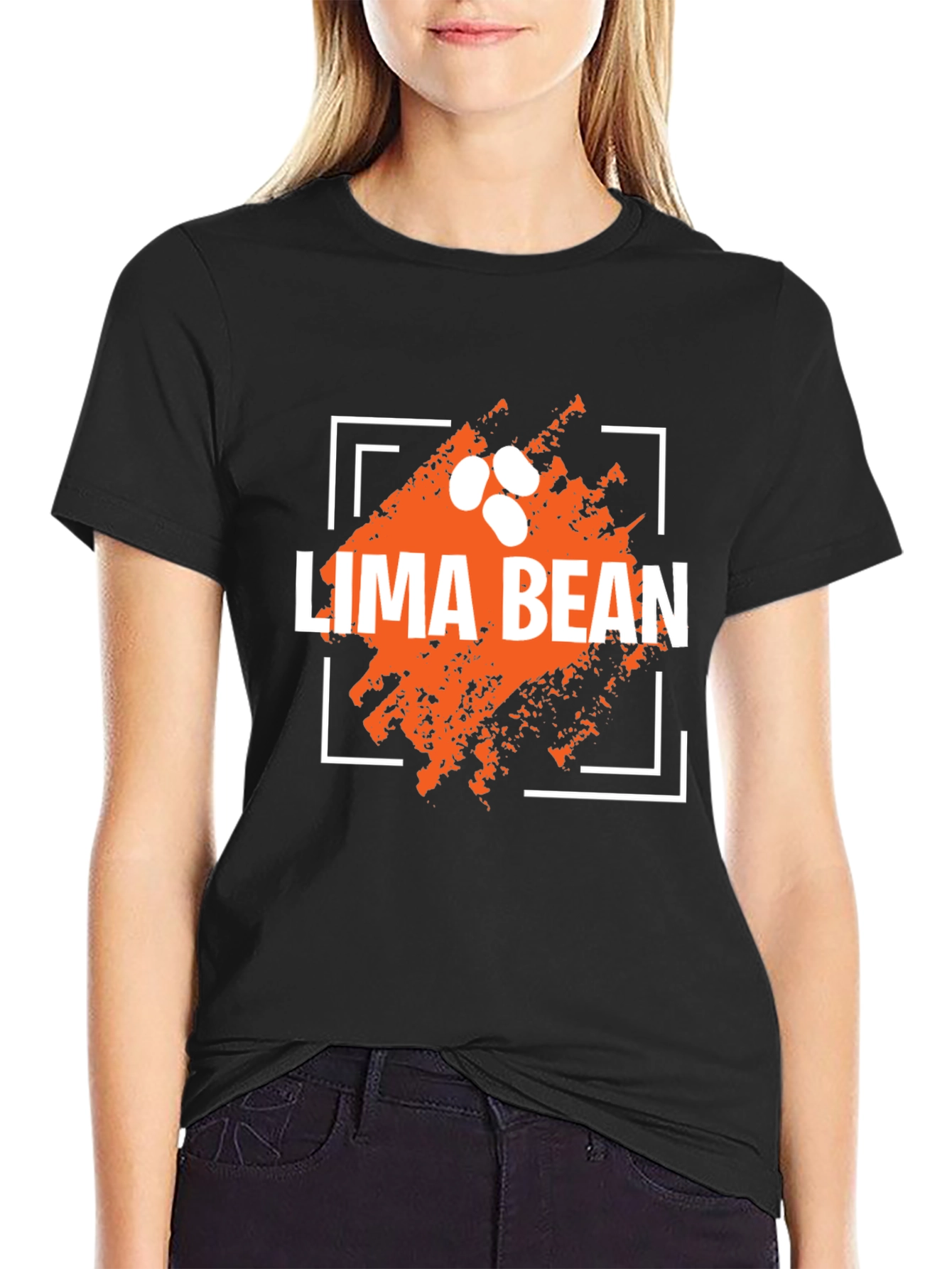 Lima Bean T-Shirt - Fun Food Graphic Tee - 2