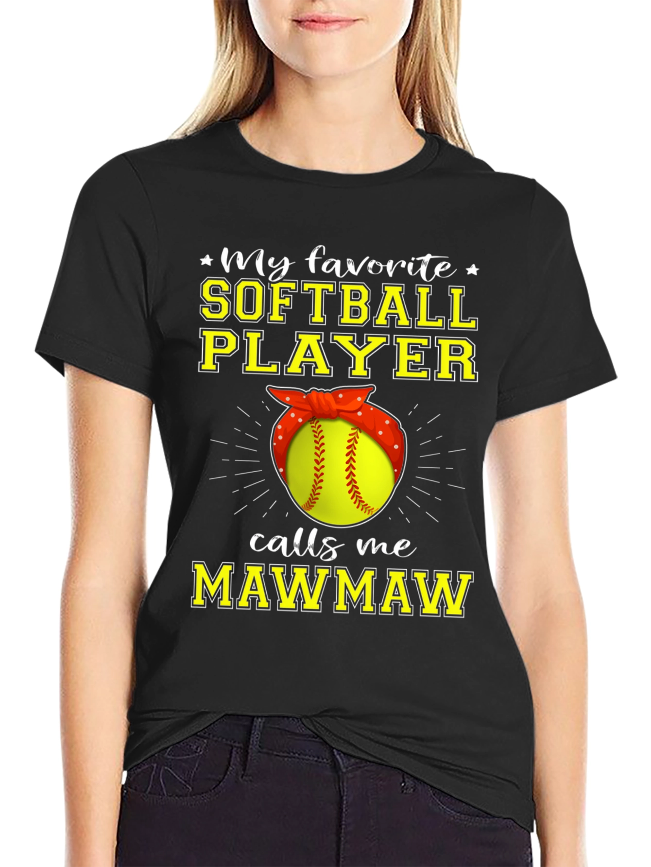 Softball Mawmaw T-Shirt - 2