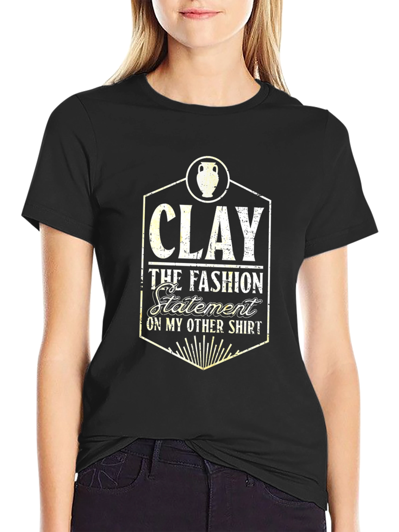 Black Clay The Fashion Statement Graphic Tee view 2
