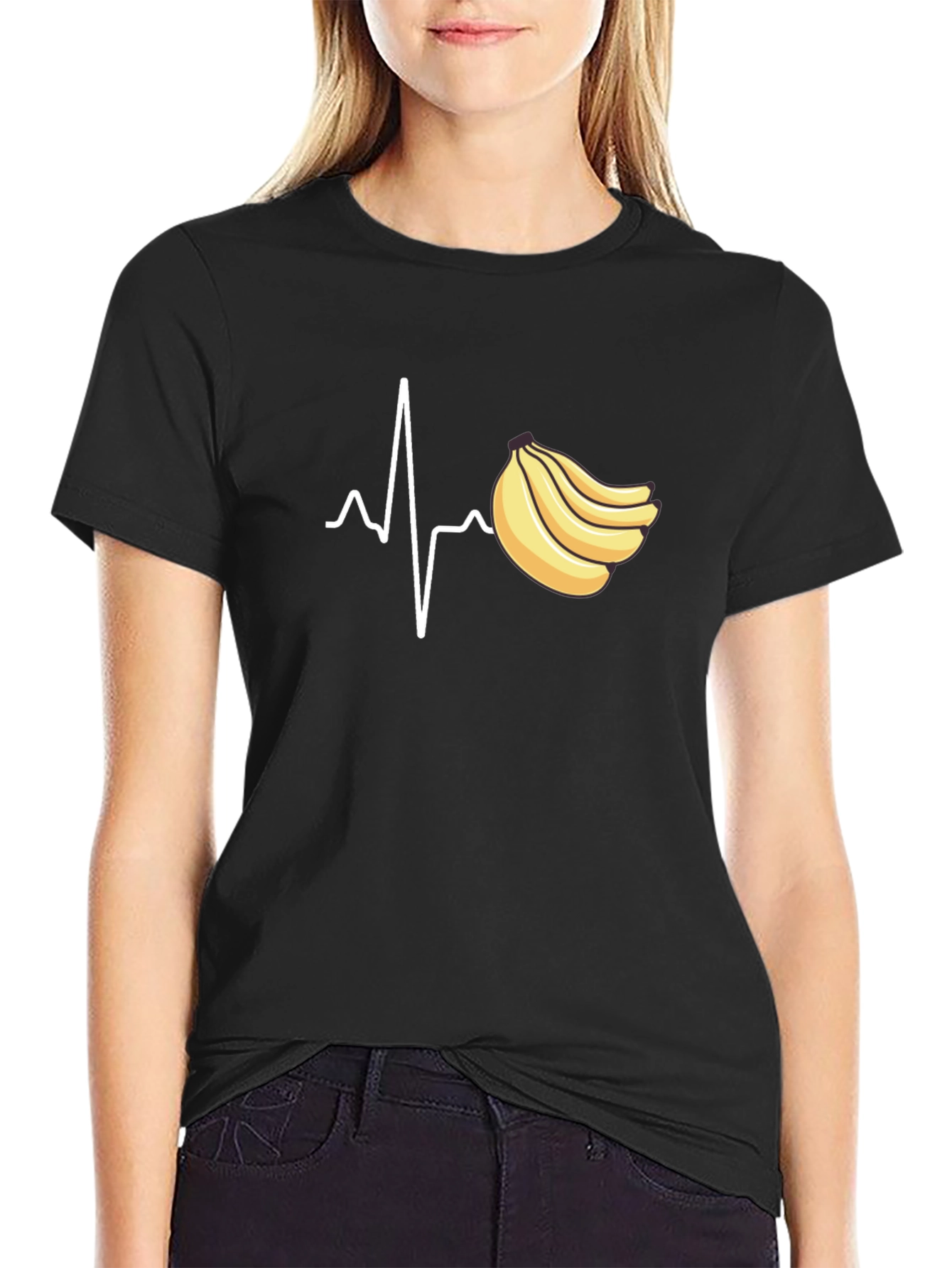 Black Banana Heartbeat Graphic Tee - Unisex view 2
