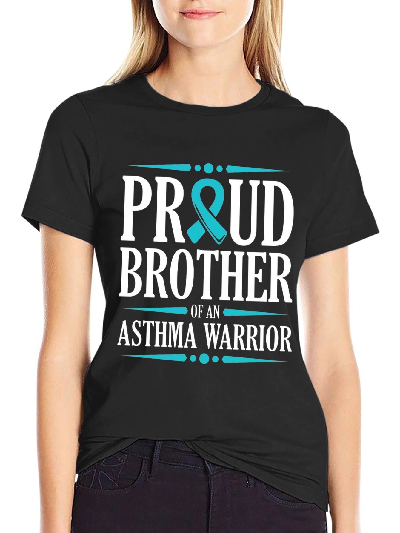 Proud Brother Asthma Warrior Graphic Tee - 2