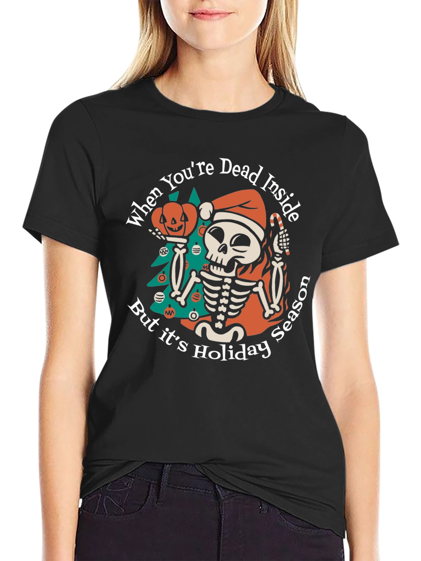 Dead Inside Holiday Season T-Shirt - 2