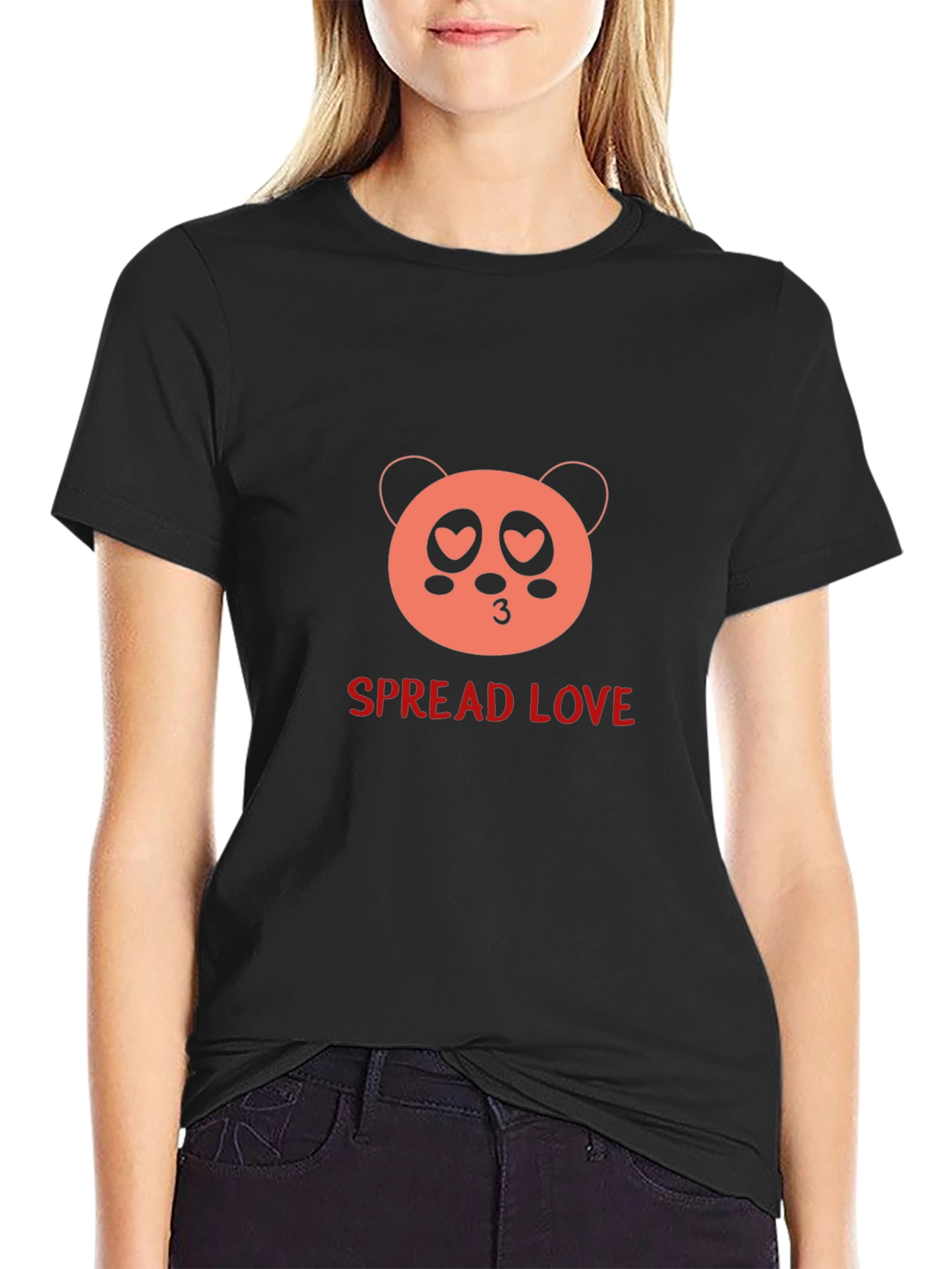 Spread Love Panda T-Shirt - 2