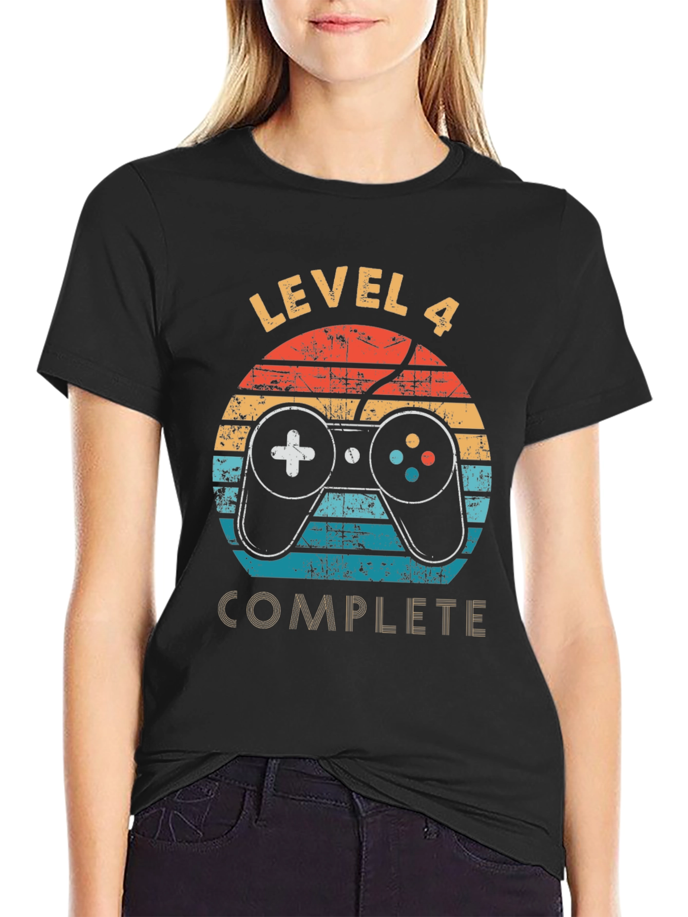 Black Level 4 Complete Gamer T-Shirt view 2