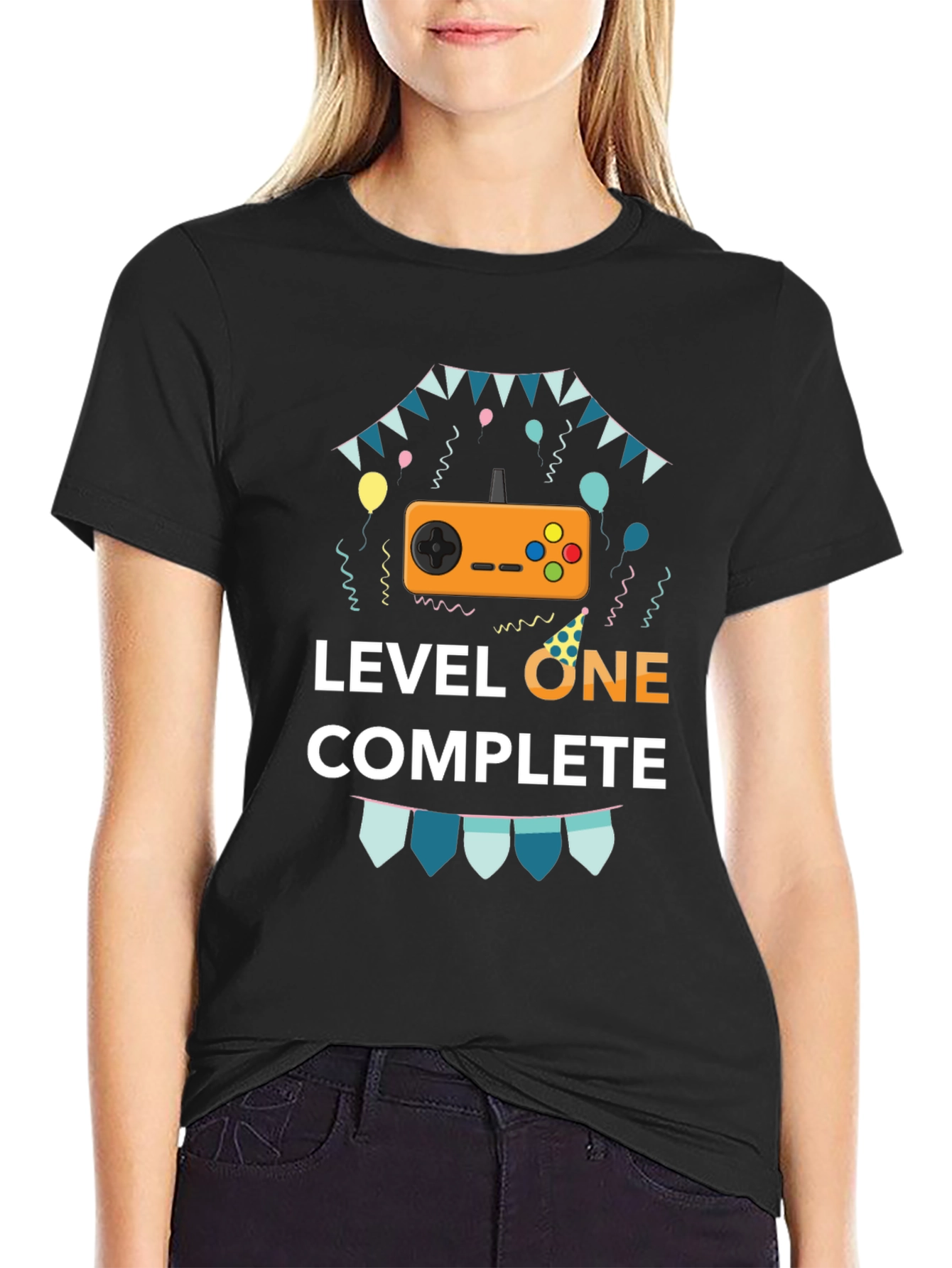 Black Level One Complete Gamer T-Shirt view 2