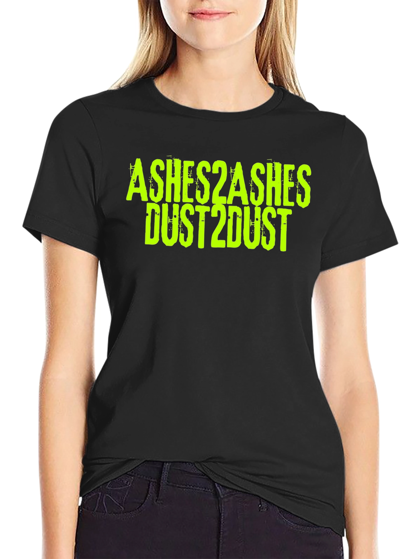 Black Ashes 2 Ashes, Dust 2 Dust Black T-Shirt view 2