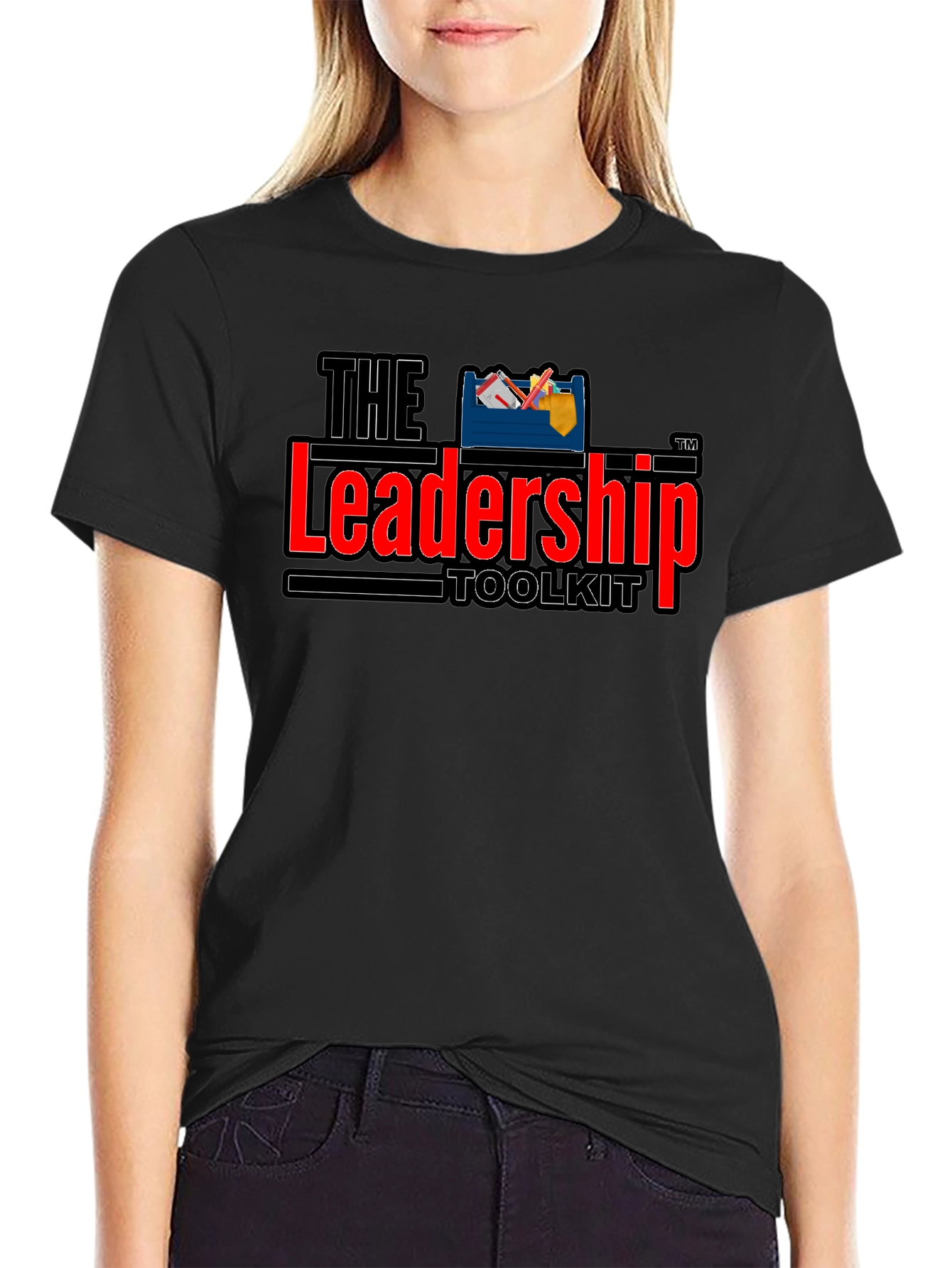Black Leadership Toolkit Graphic T-Shirt view 2