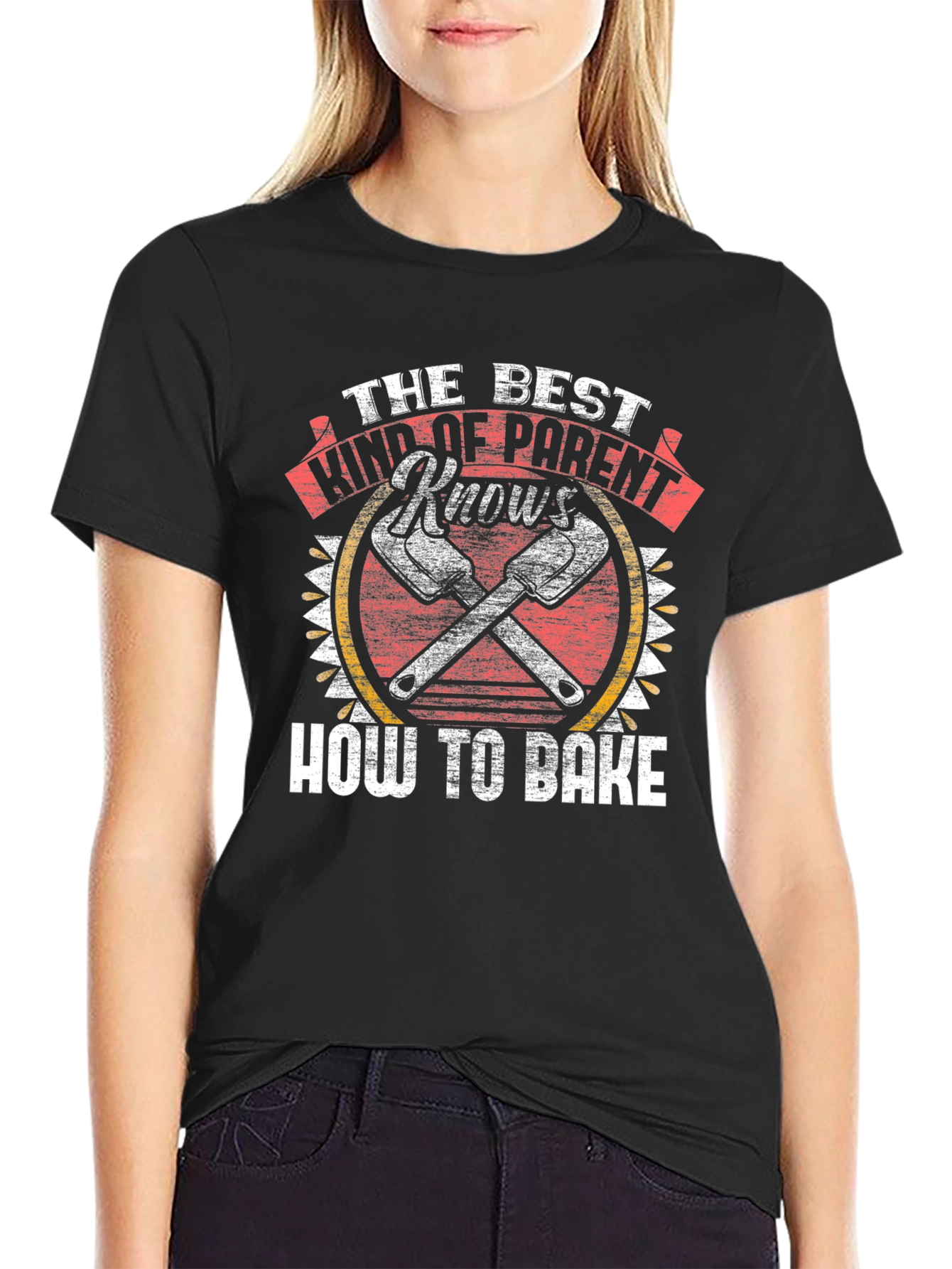 Black The Best Kind of Parent Knows How to Bake T-Shirt view 2