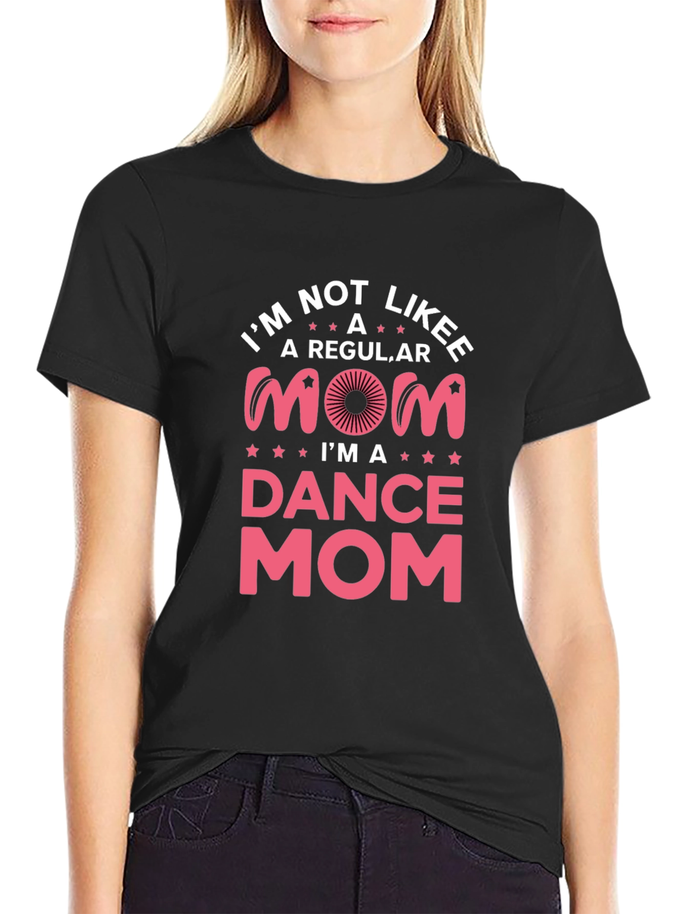 Black I'm a Dance Mom Graphic Tee view 2