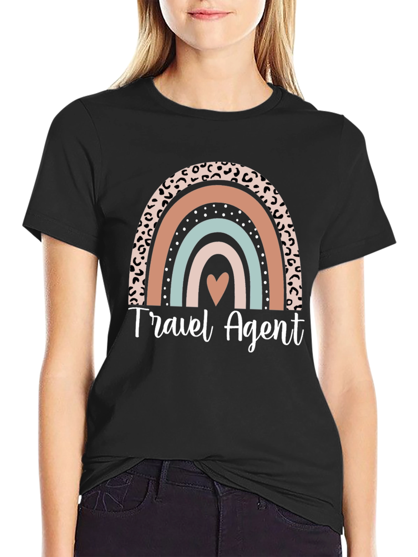 Travel Agent Rainbow T-Shirt - 2