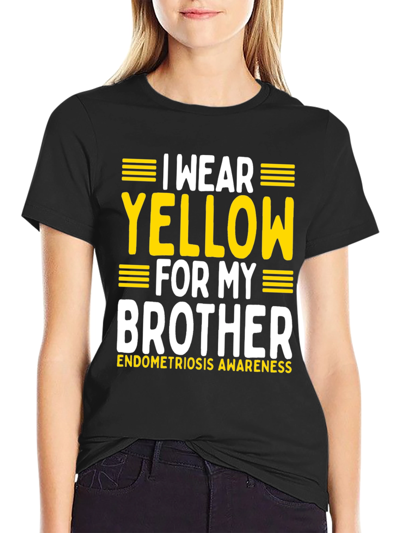 Yellow Brother Awareness T-Shirt - 2
