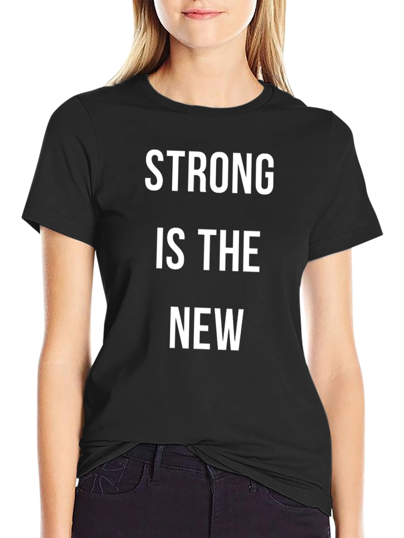 Black Strong Is The New T-Shirt view 2