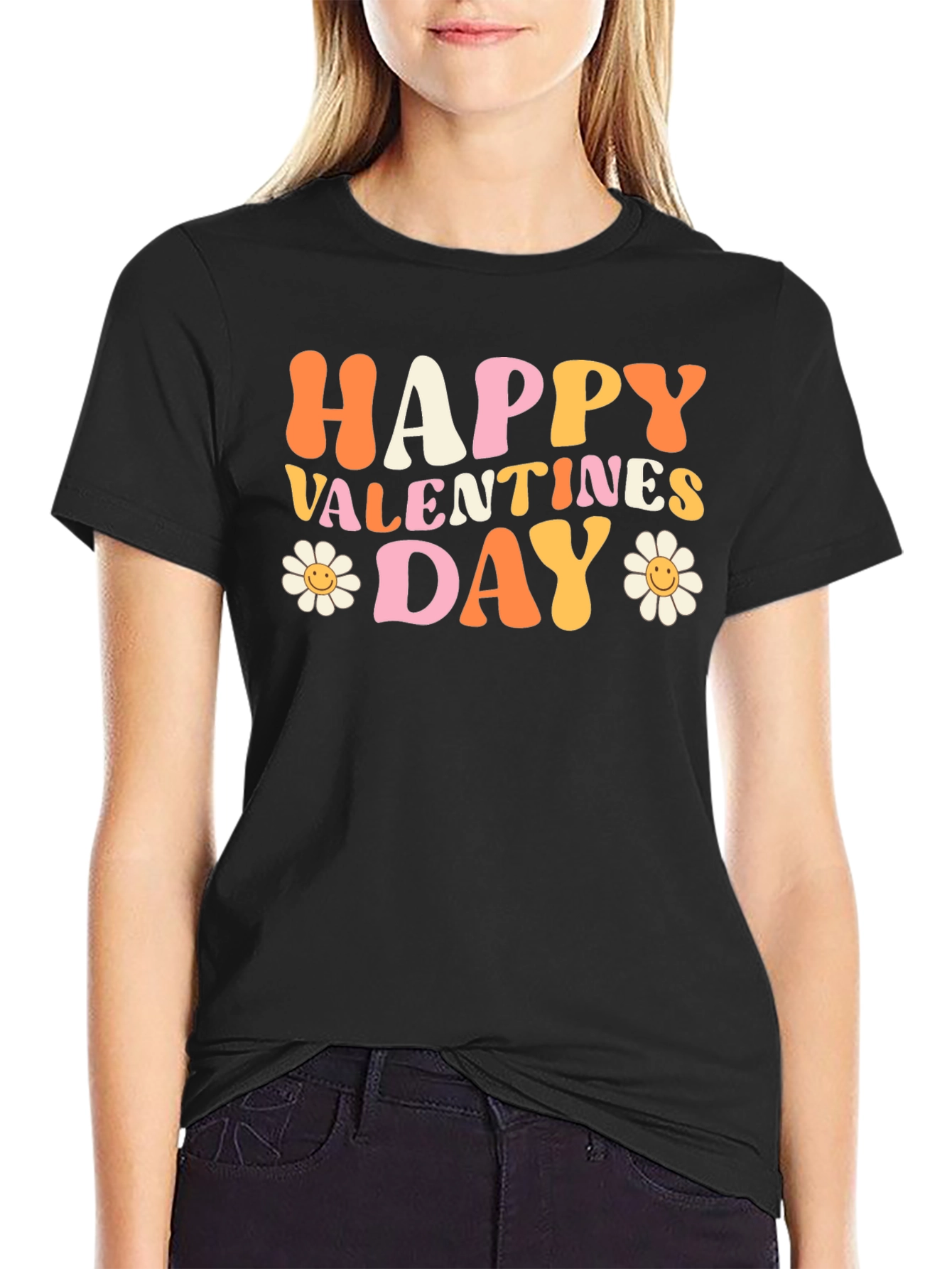 Happy Valentines Day Graphic T-Shirt - 2