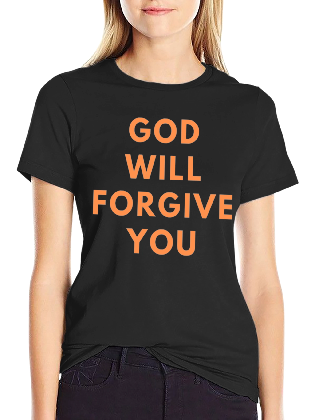 Black God Will Forgive You Graphic T-Shirt view 2