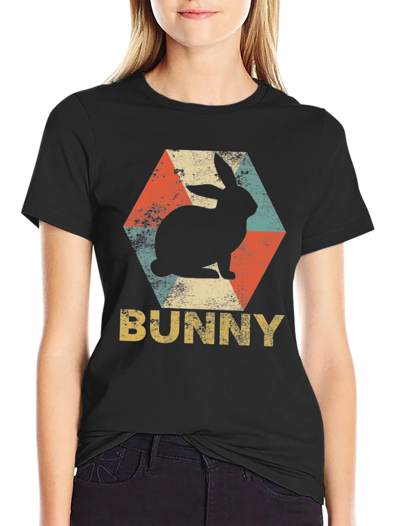 Retro Bunny Graphic Tee - 2