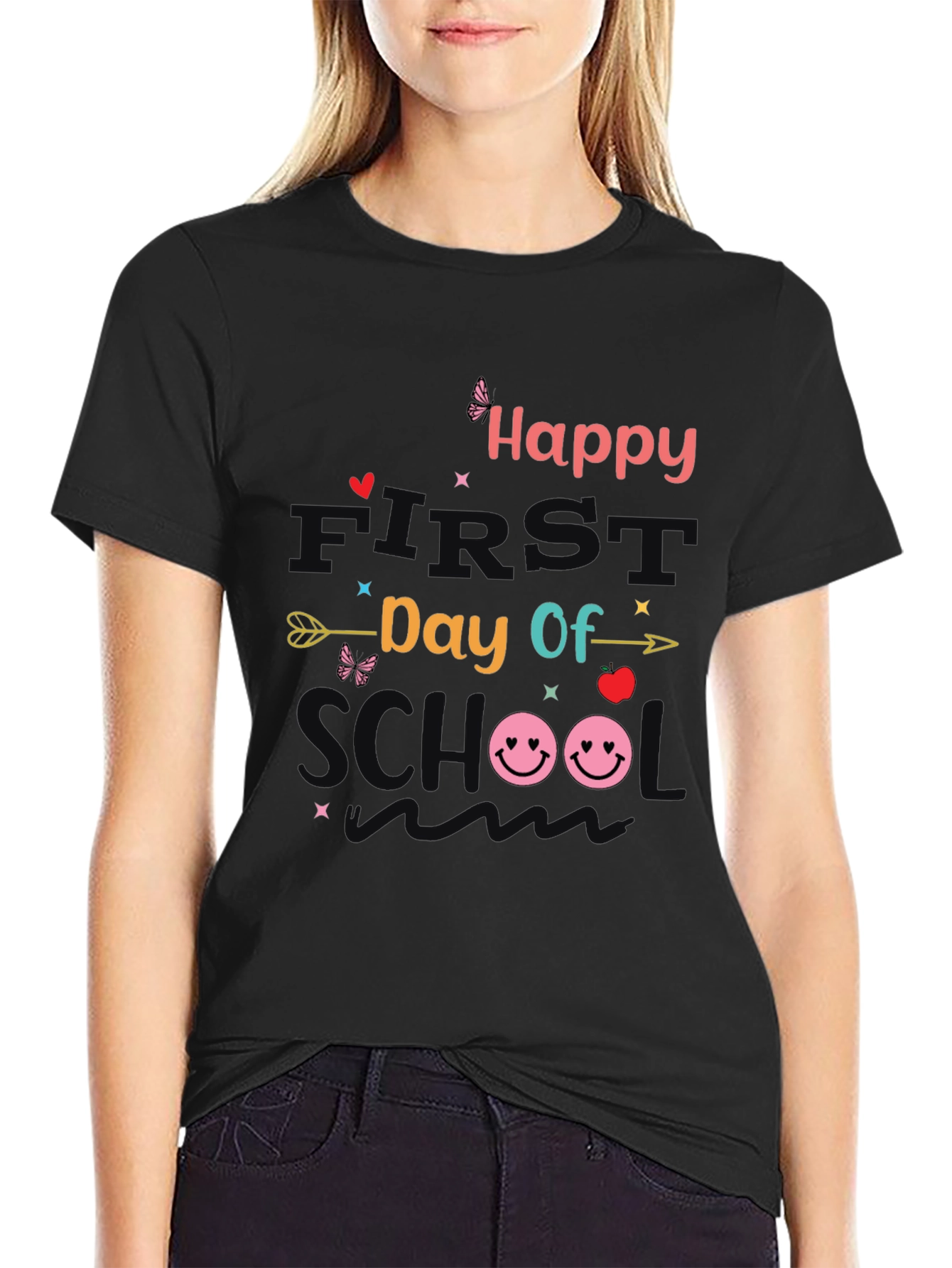 Happy First Day of School T-Shirt - 2