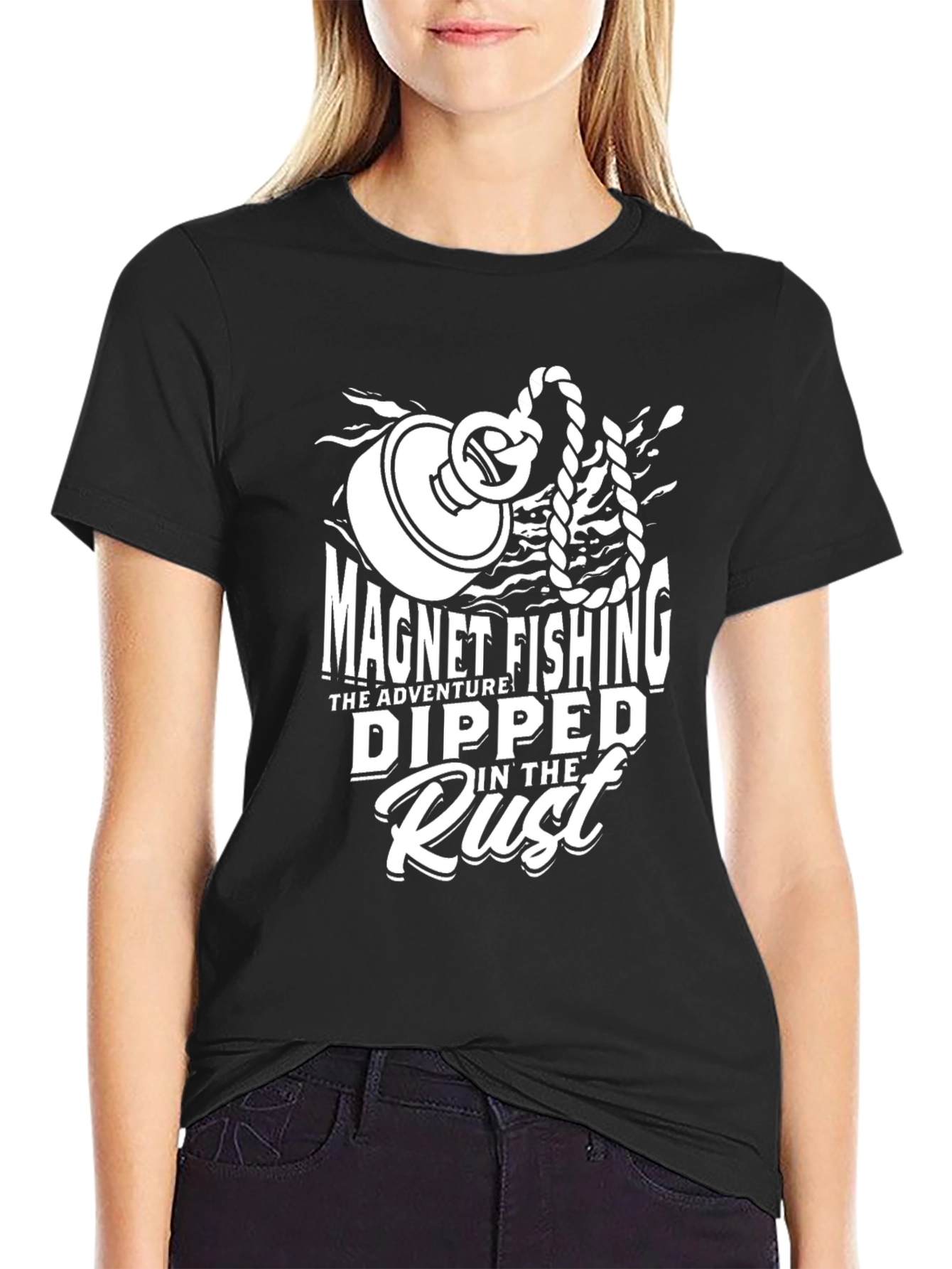 Magnet Fishing Adventure T-Shirt - Dipped in the Rust - 2
