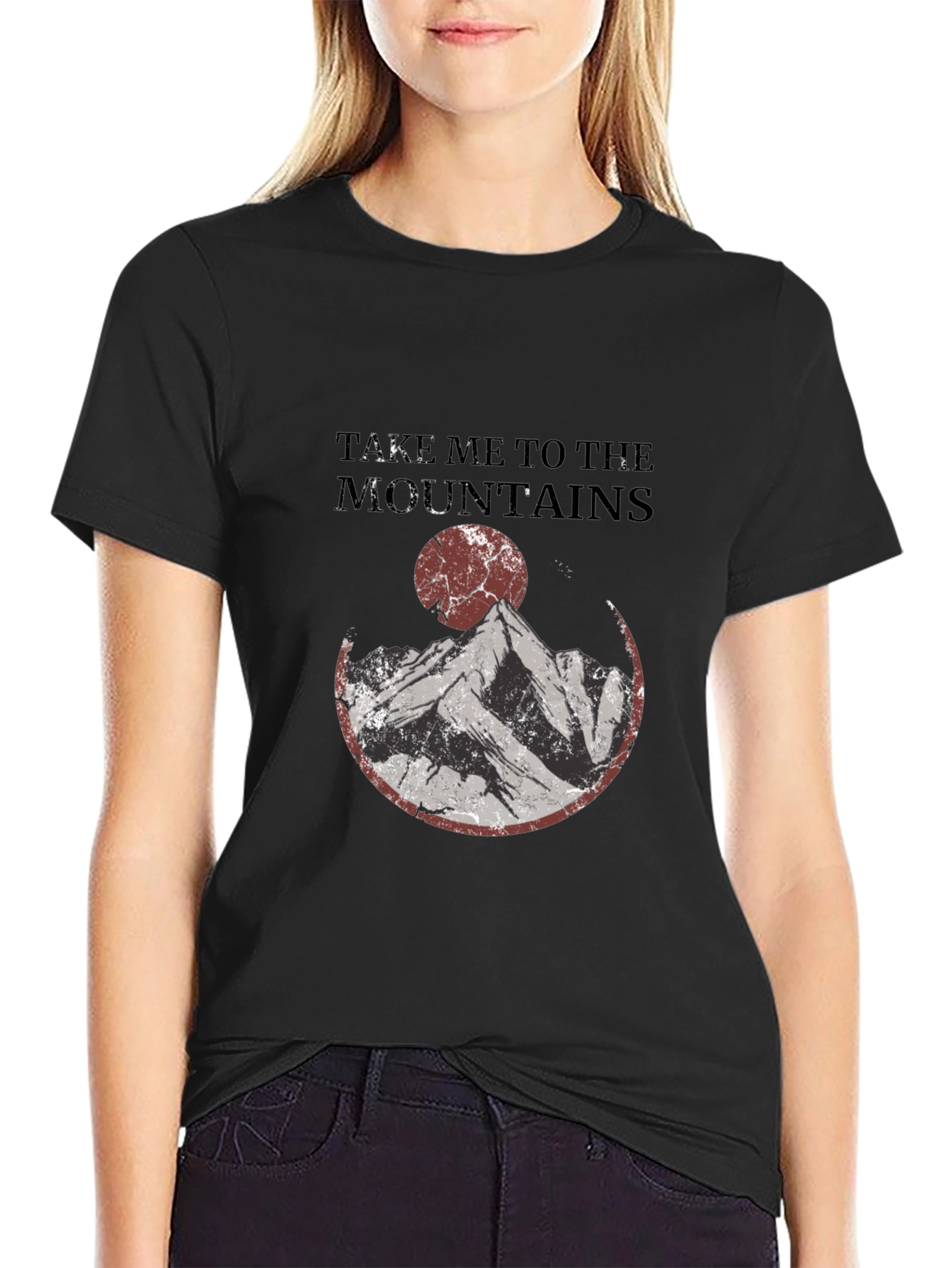 Black Mountains Graphic Tee - Adventure Awaits! view 2