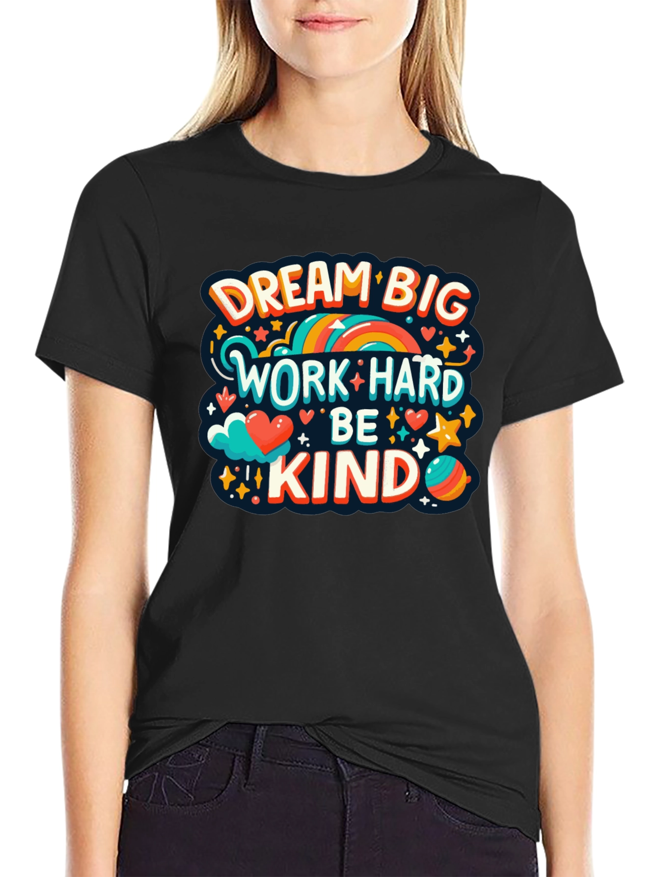 Dream Big T-Shirt - Inspirational Graphic Tee - 2