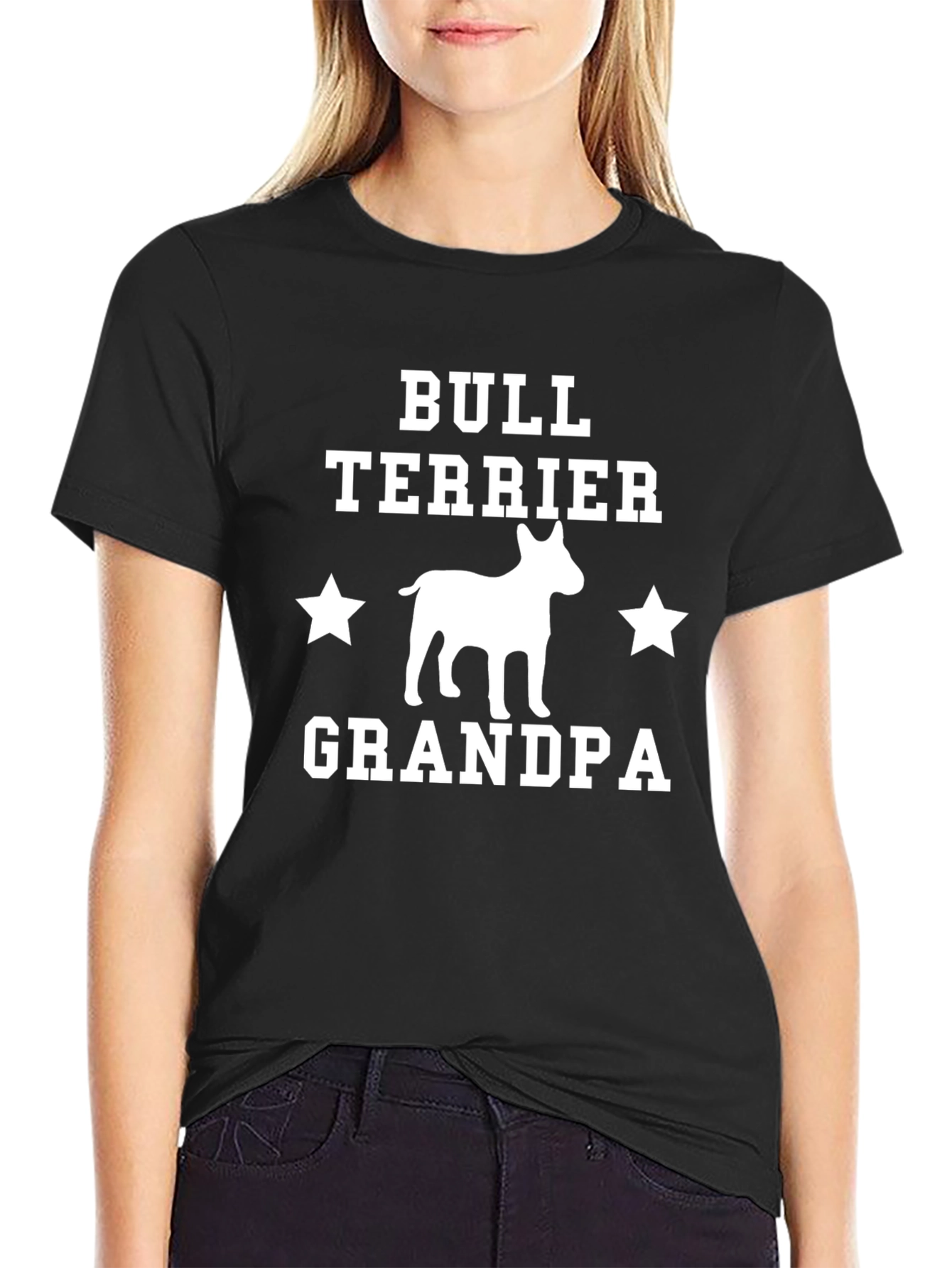 Bull Terrier Grandpa T-Shirt - Dog Lover Gift - 2
