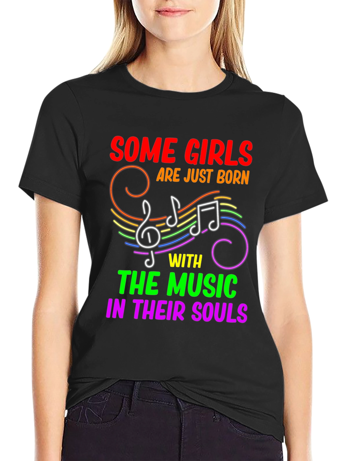 Black Music In Their Souls T-Shirt view 2