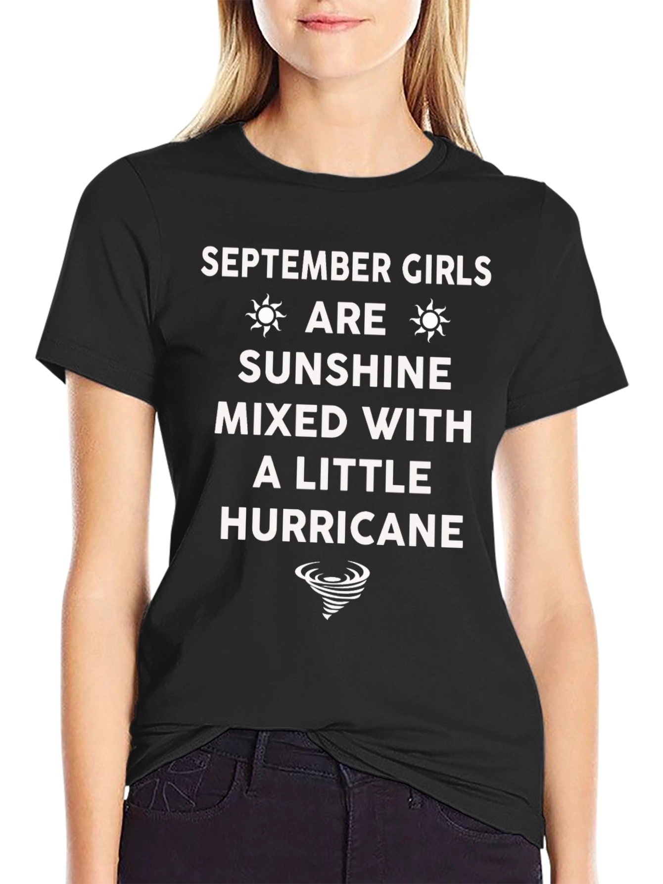 Black September Girls Sunshine & Hurricane Tee view 2