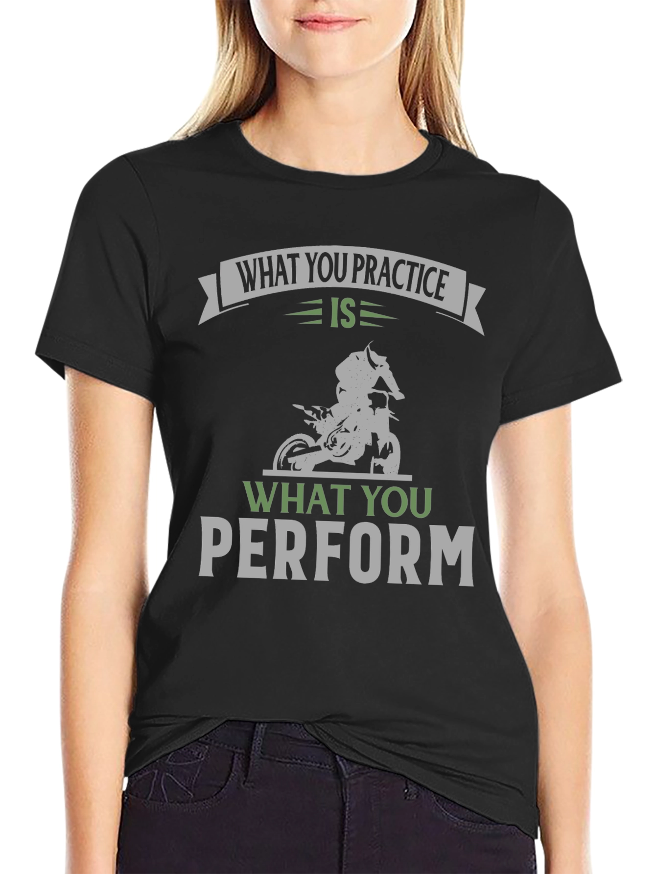 Motocross Practice Performance Graphic T-Shirt - 2