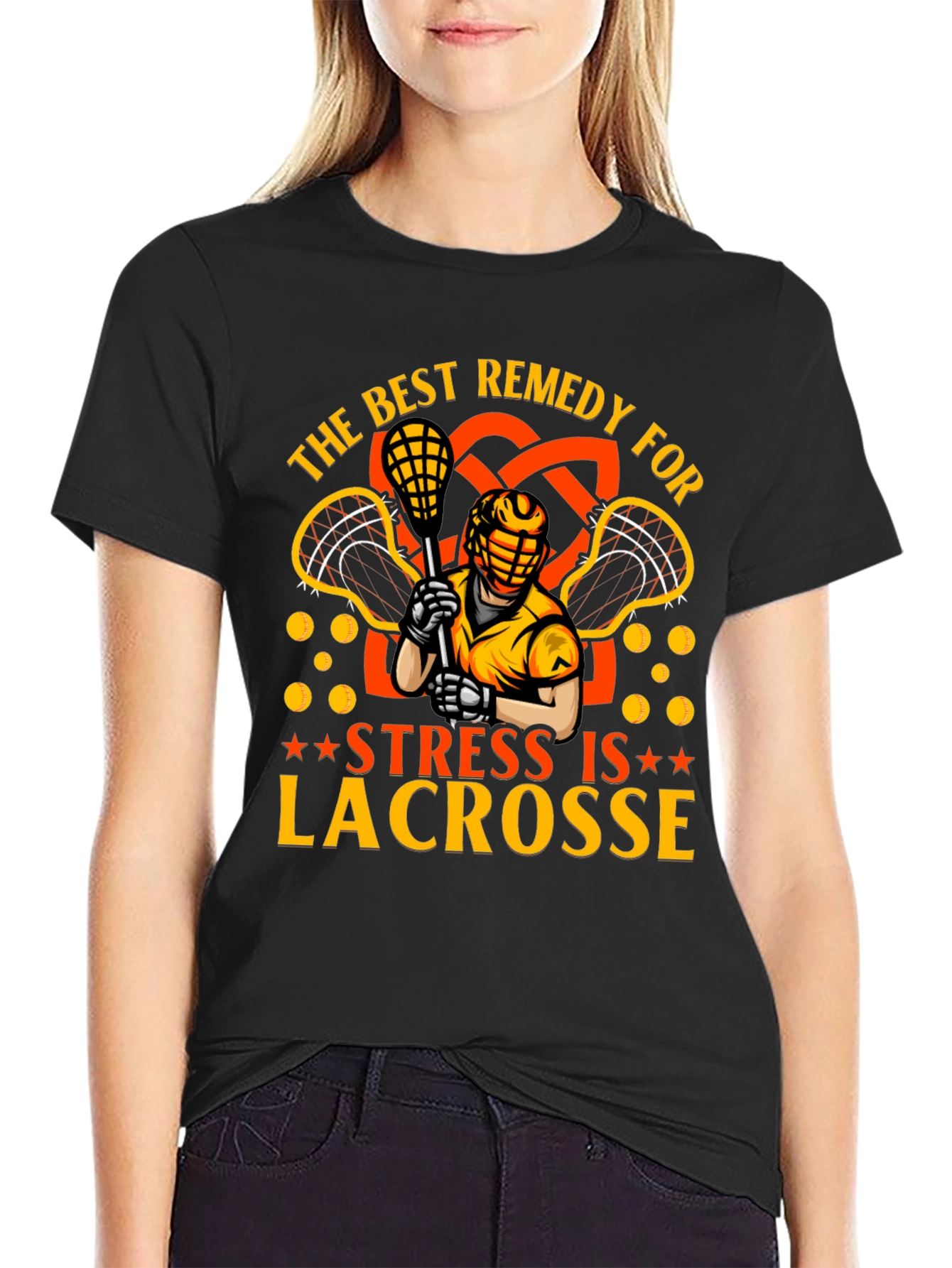 Lacrosse Stress Relief T-Shirt - 2