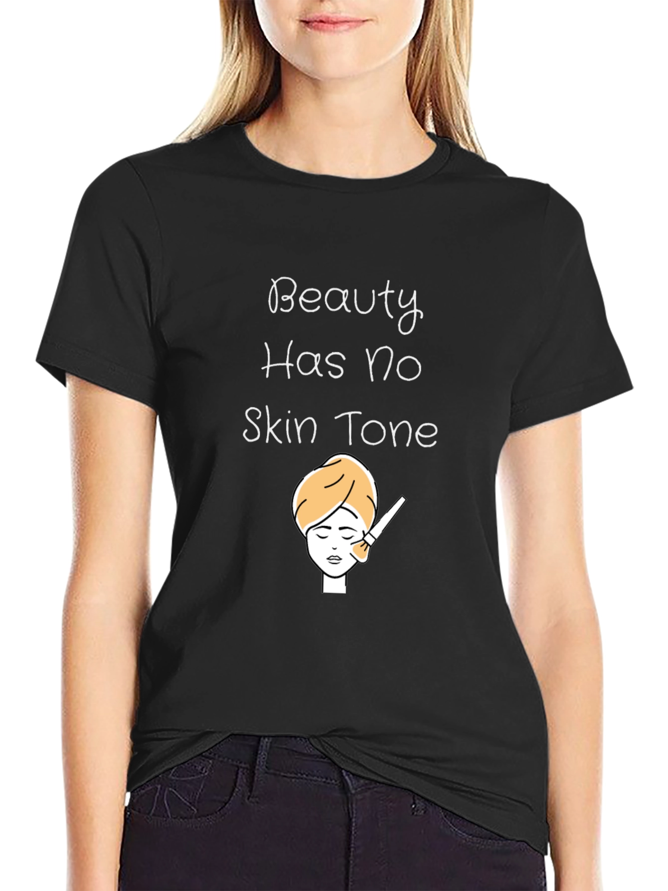 Black Beauty Has No Skin Tone Graphic T-Shirt view 2