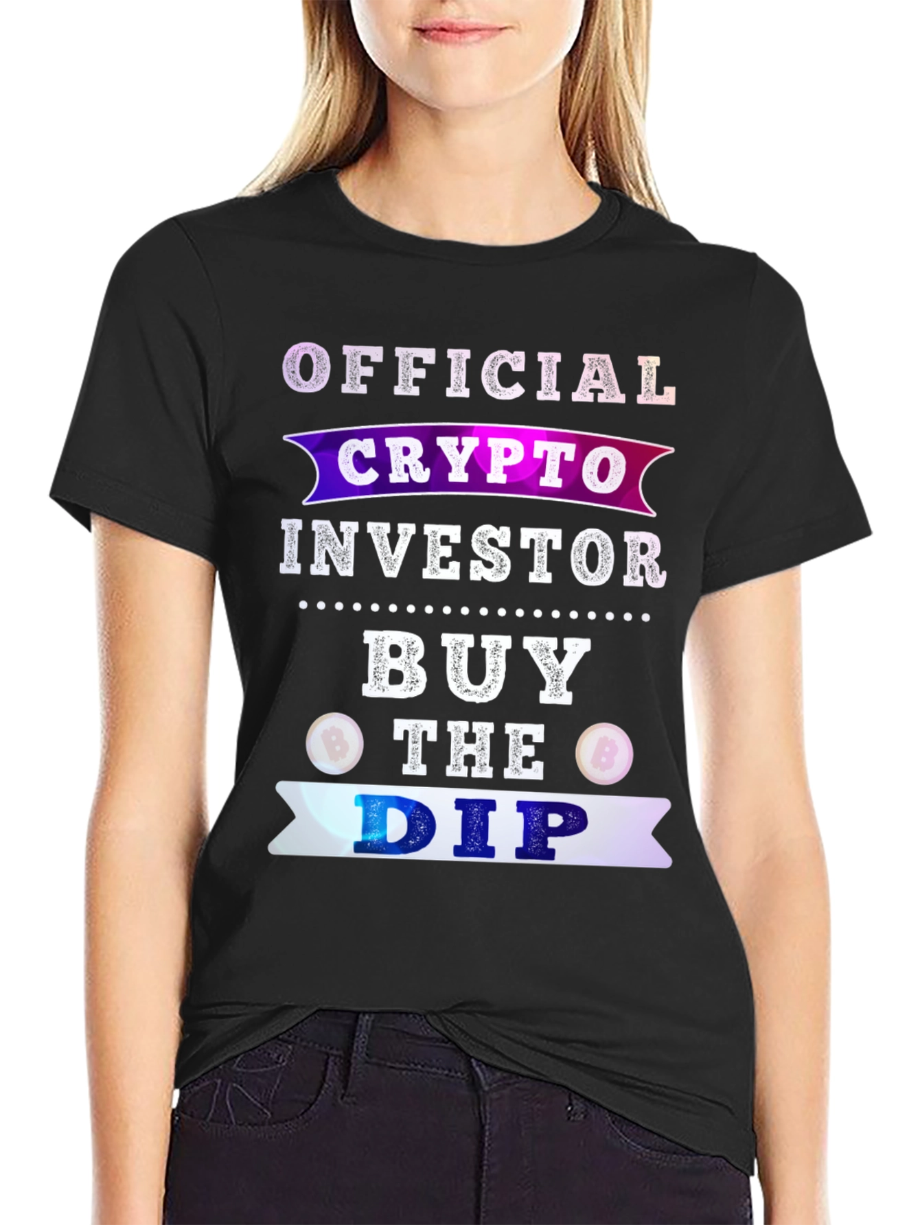Crypto Investor T-Shirt - Buy The Dip - 2