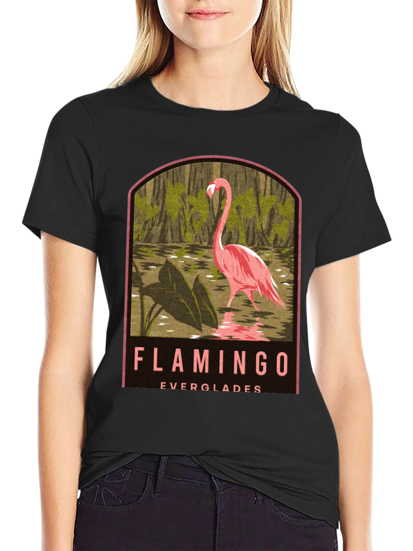 Flamingo Everglades Graphic Tee - 2