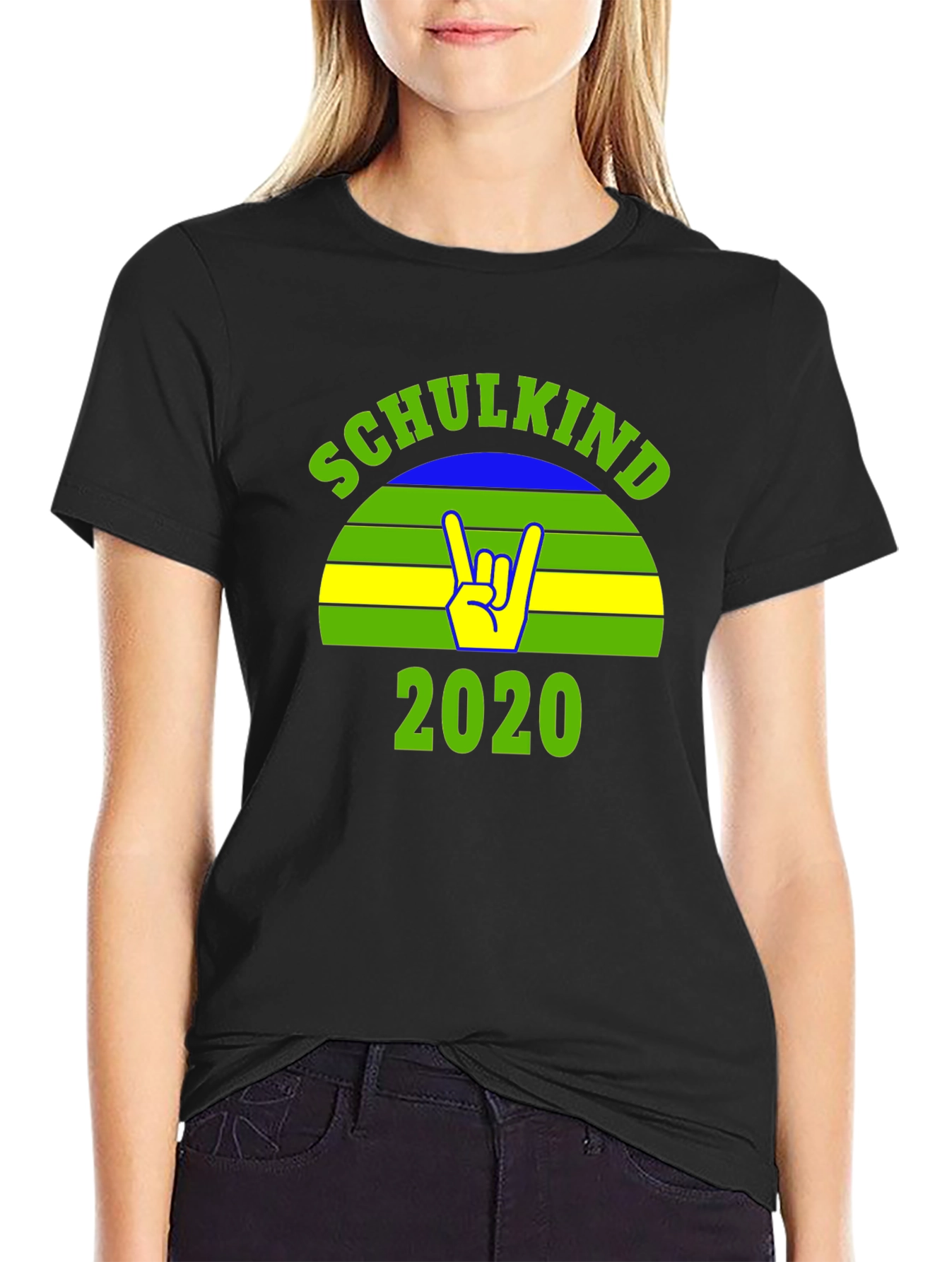 Black Schulkind 2020 Graphic T-Shirt view 2