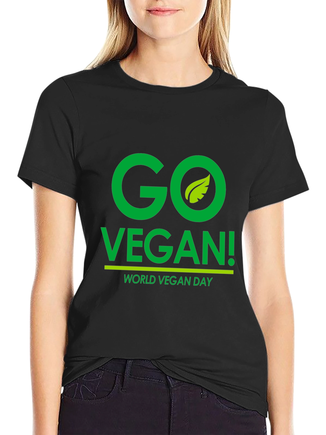 Go Vegan T-Shirt - World Vegan Day Tee - 2