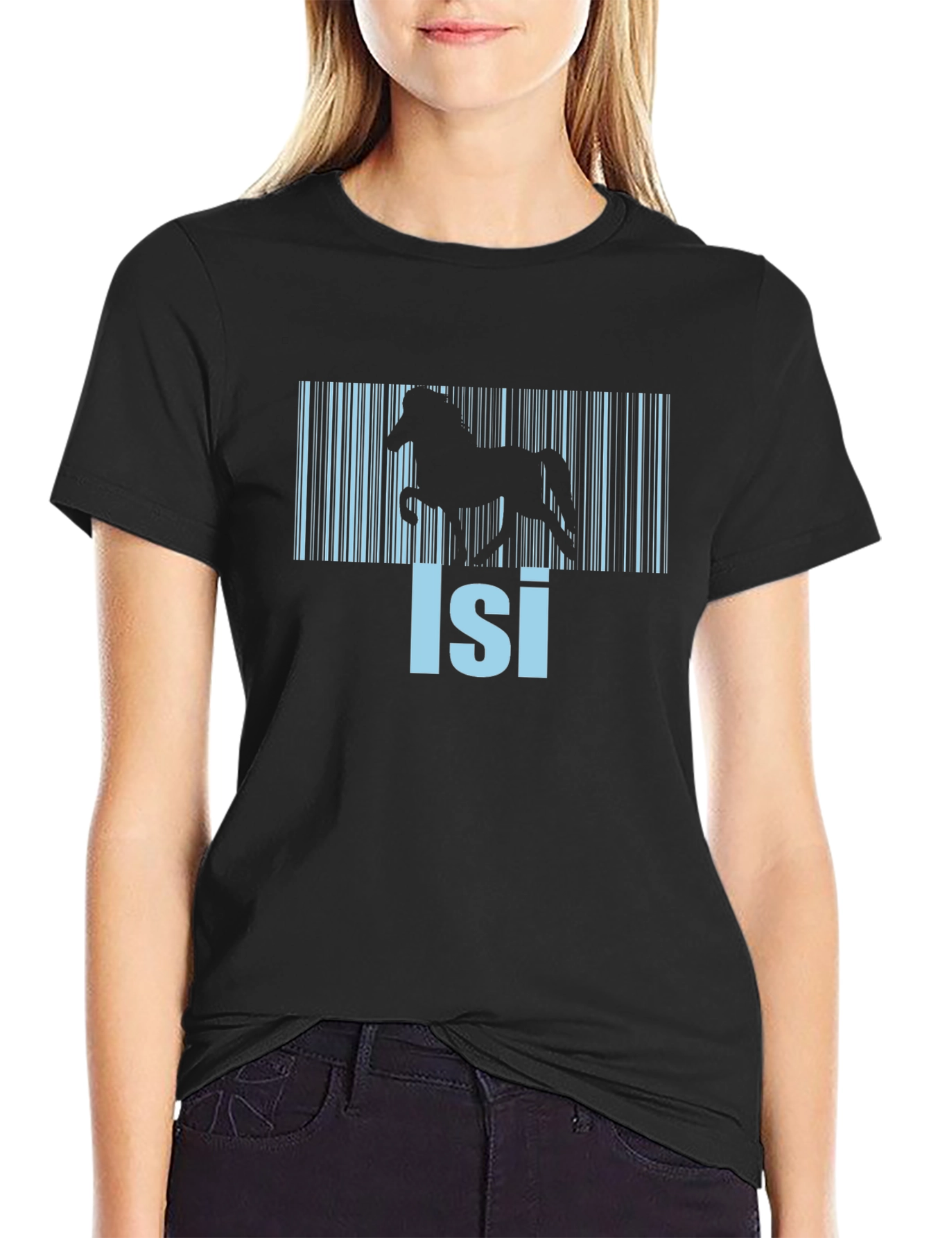 Horse Barcode T-Shirt - Isi - 2