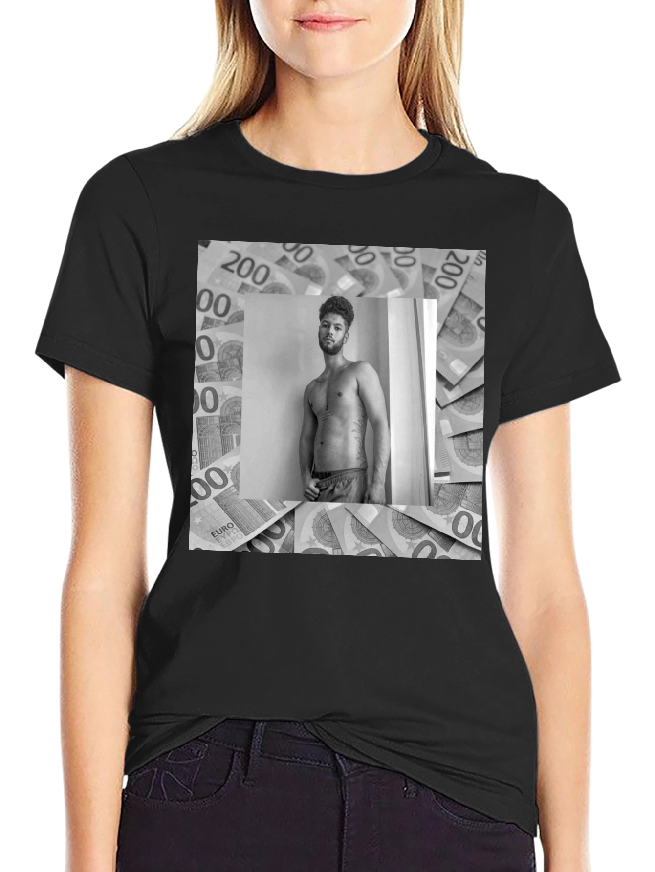 Euro Money Graphic Tee Shirt - 2