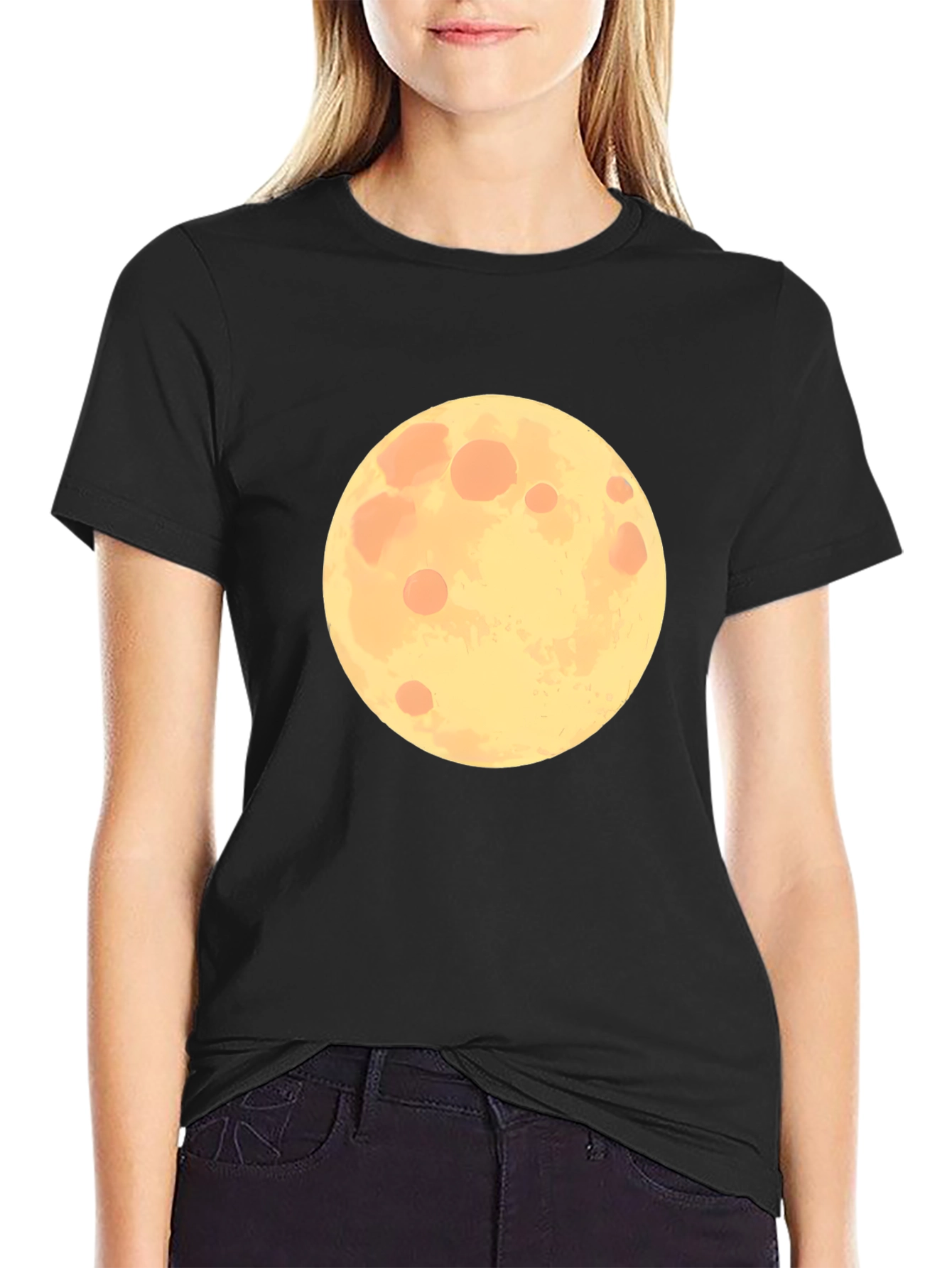 Black Moon Graphic T-Shirt - Stylish and Comfortable! view 2