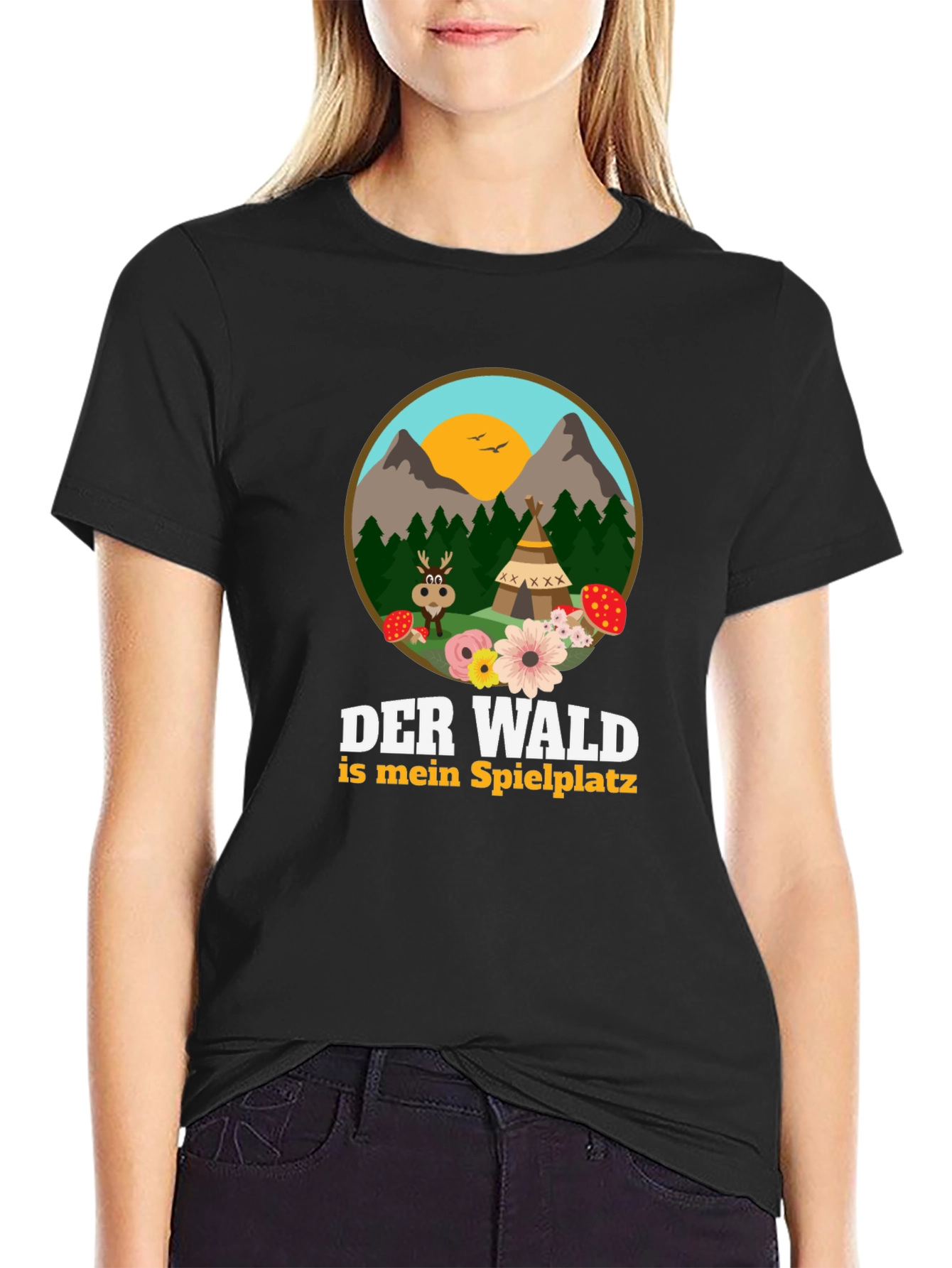 Nature Lover T-Shirt - "Der Wald ist mein Spielplatz" - 2