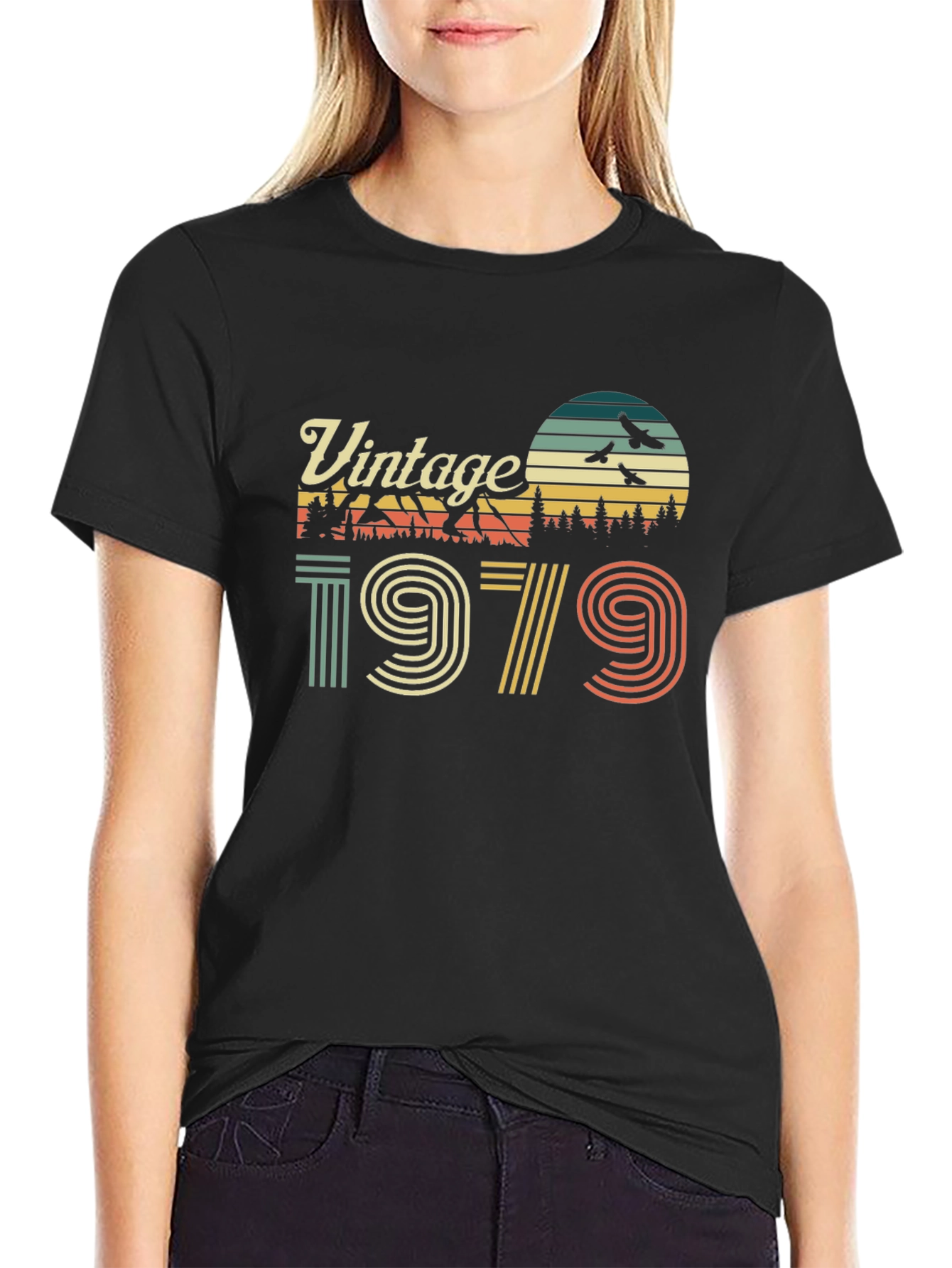 Black Vintage 1979 Graphic T-Shirt view 2