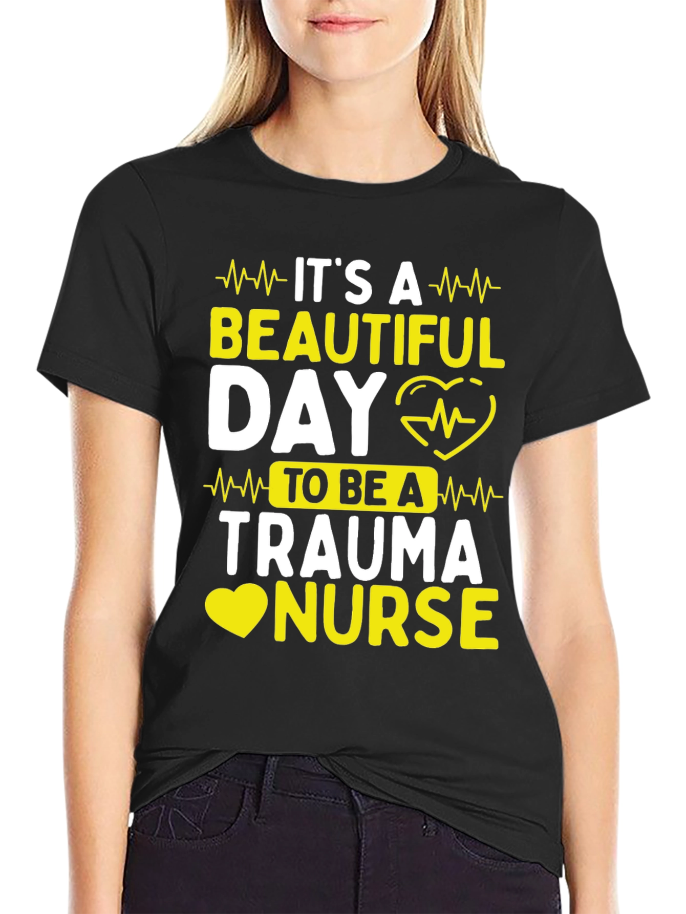 Trauma Nurse T-Shirt - Beautiful Day Tee - 2