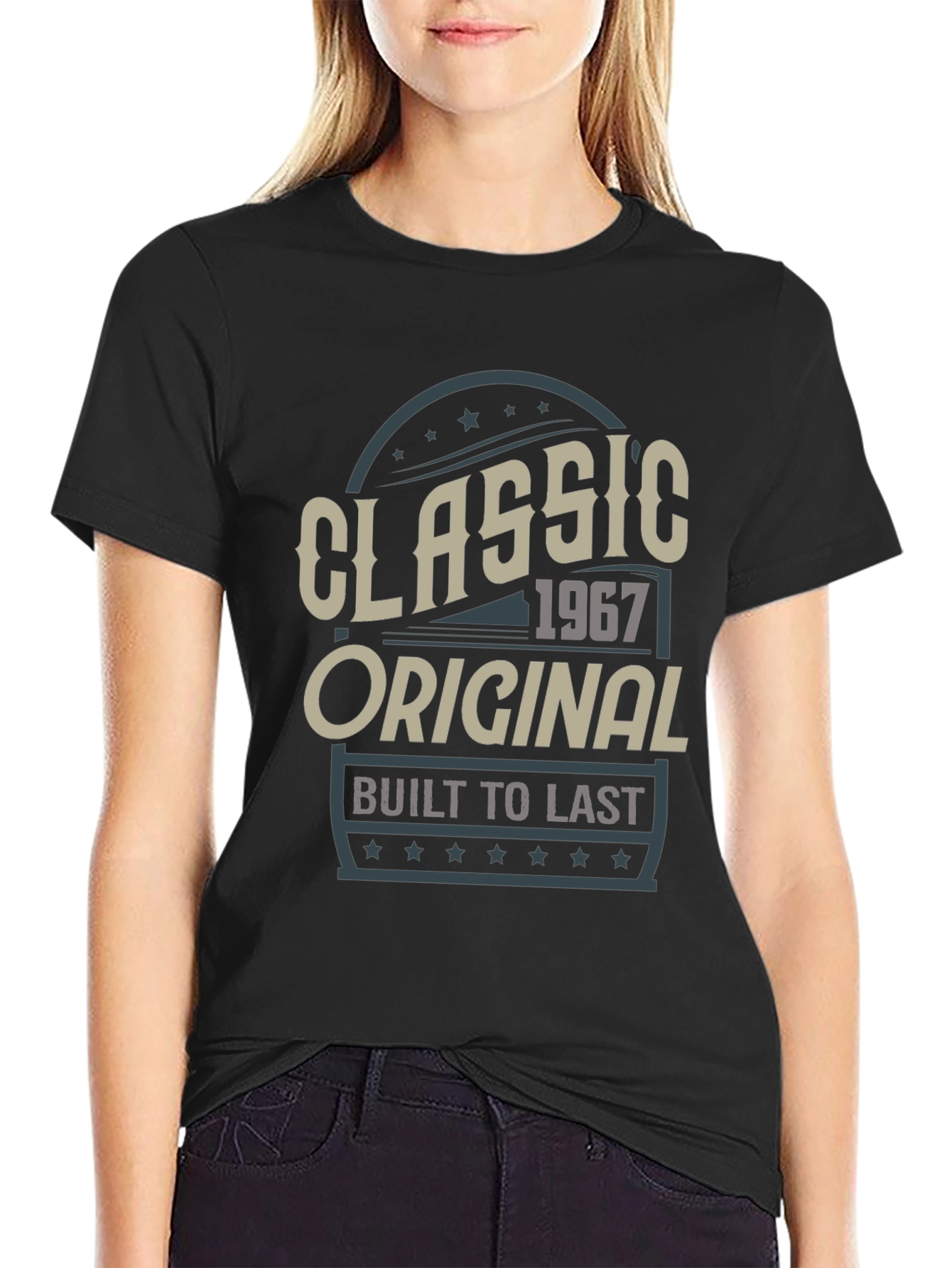 Black Classic Original 1967 Tee view 2