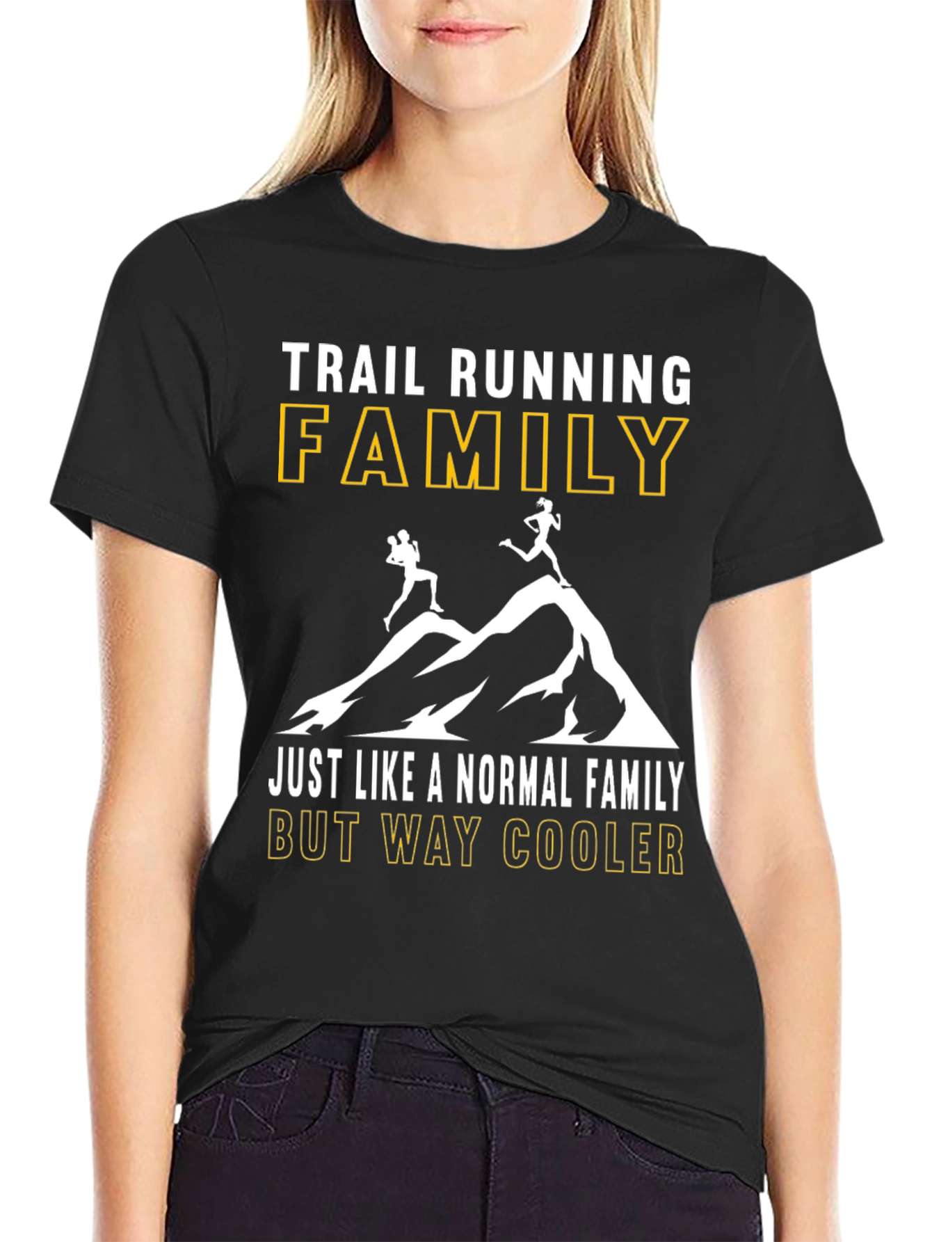 Trail Running Family T-Shirt - Cool Runner Tee - 2